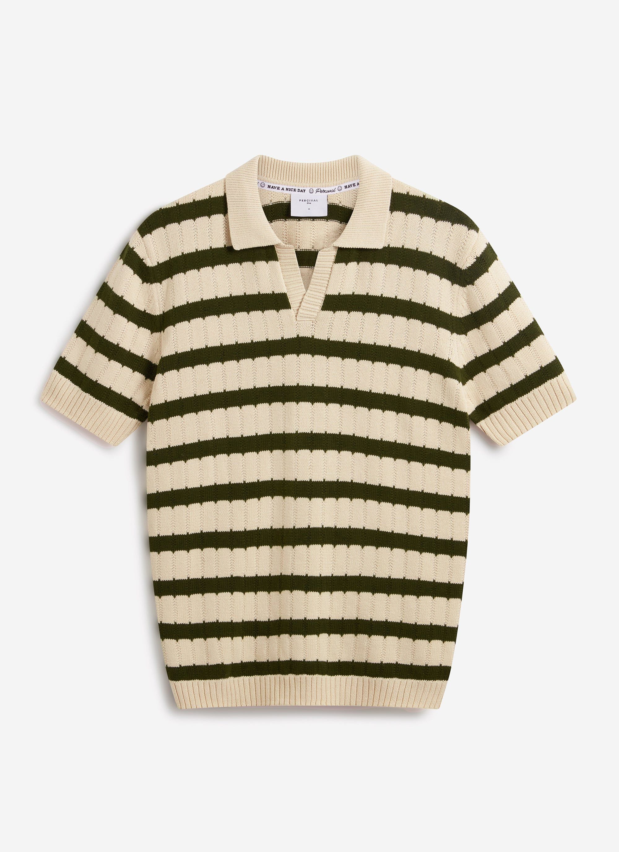 3897-stine-knitted-polo-cotton-cream-6.jpg Stine Knitted Polo | Cotton | Cream