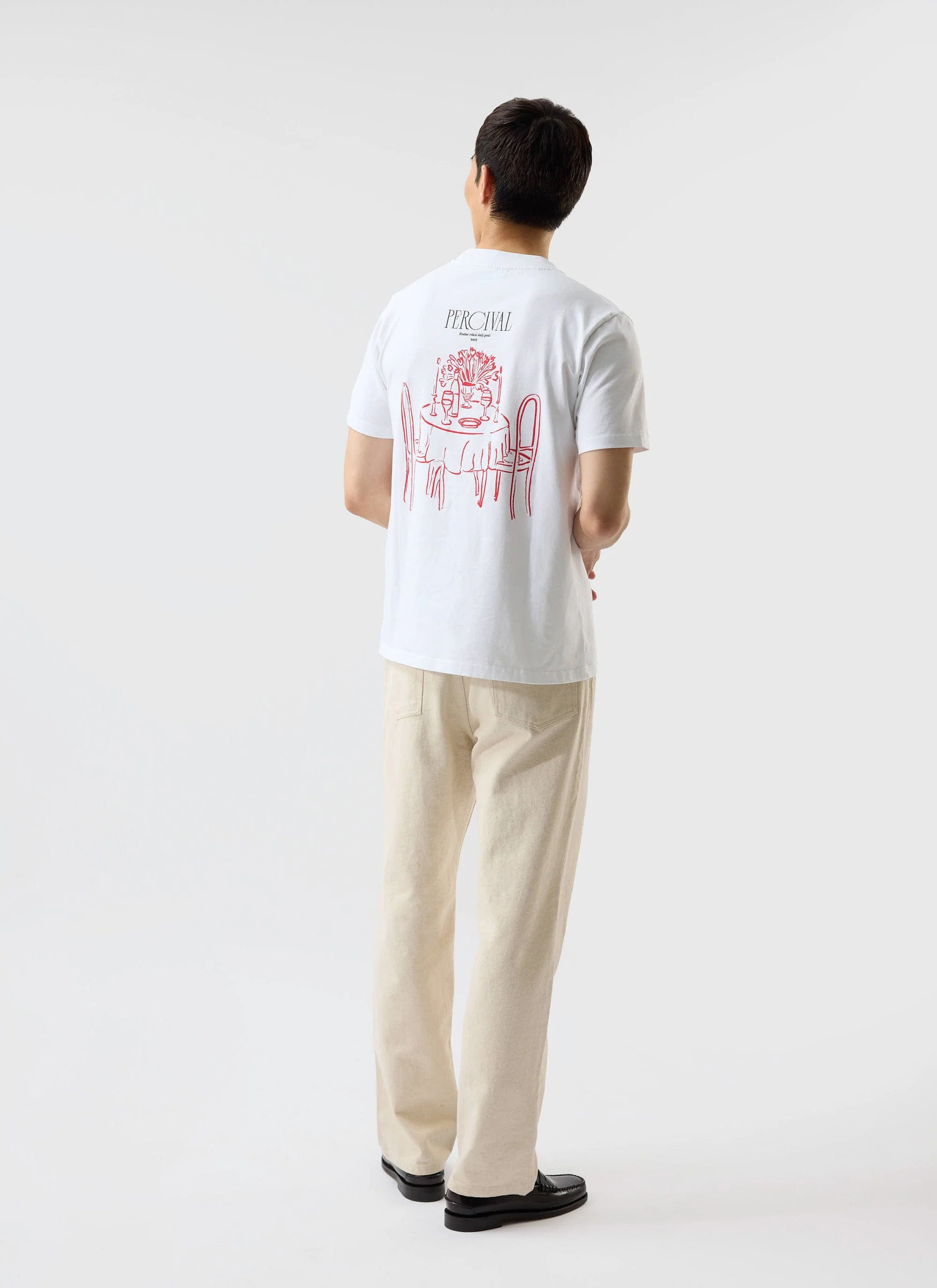 3932-bistro-t-shirt-embroidered-organic-cotton-white-3.webp Bistro T Shirt | Embroidered Organic Cotton | White