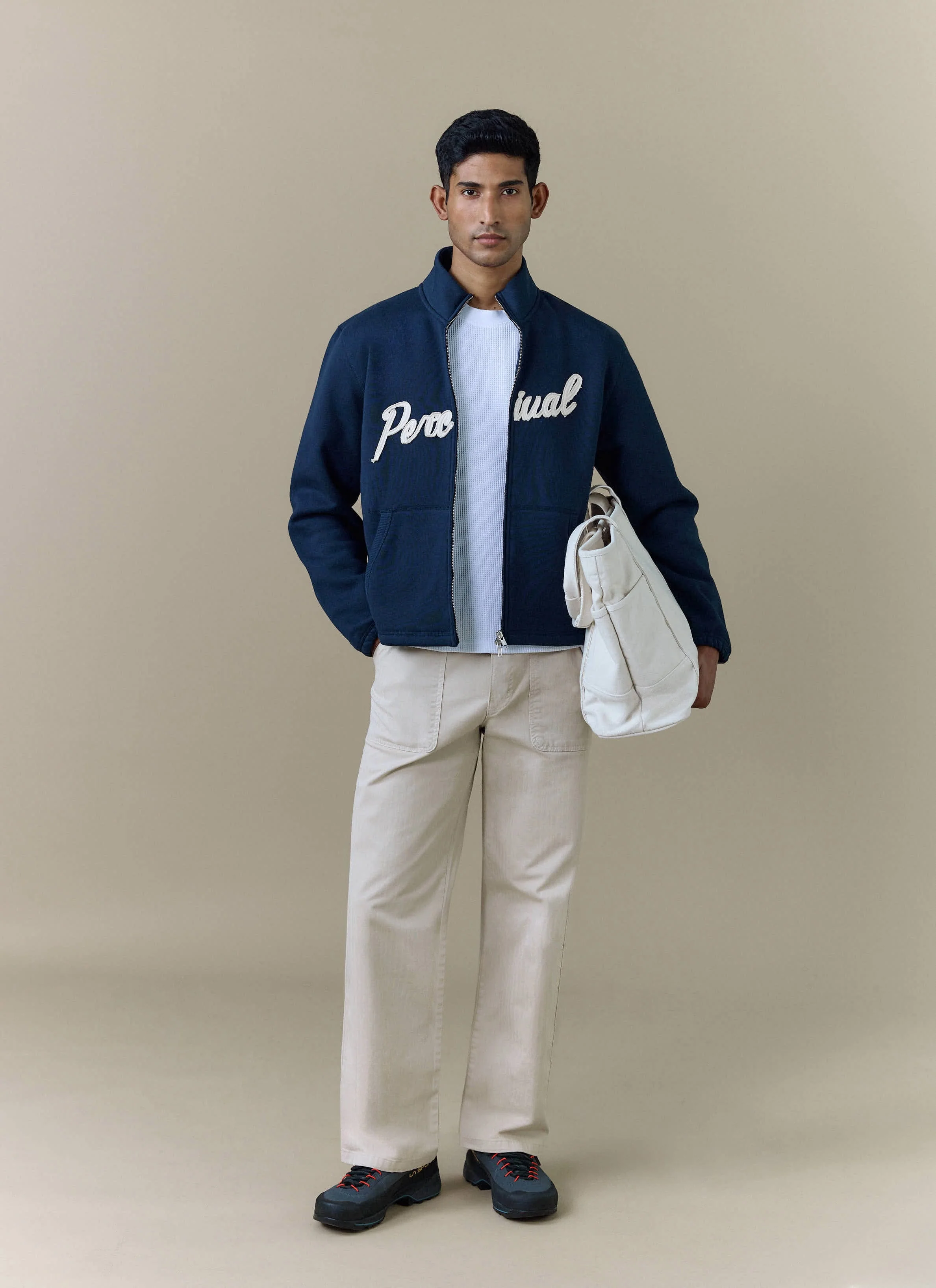 395-curtis-boxy-zip-funnel-neck-sweatshirt-cotton-navy-2.webp Curtis Boxy Zip Funnel Neck Sweatshirt | Cotton | Navy