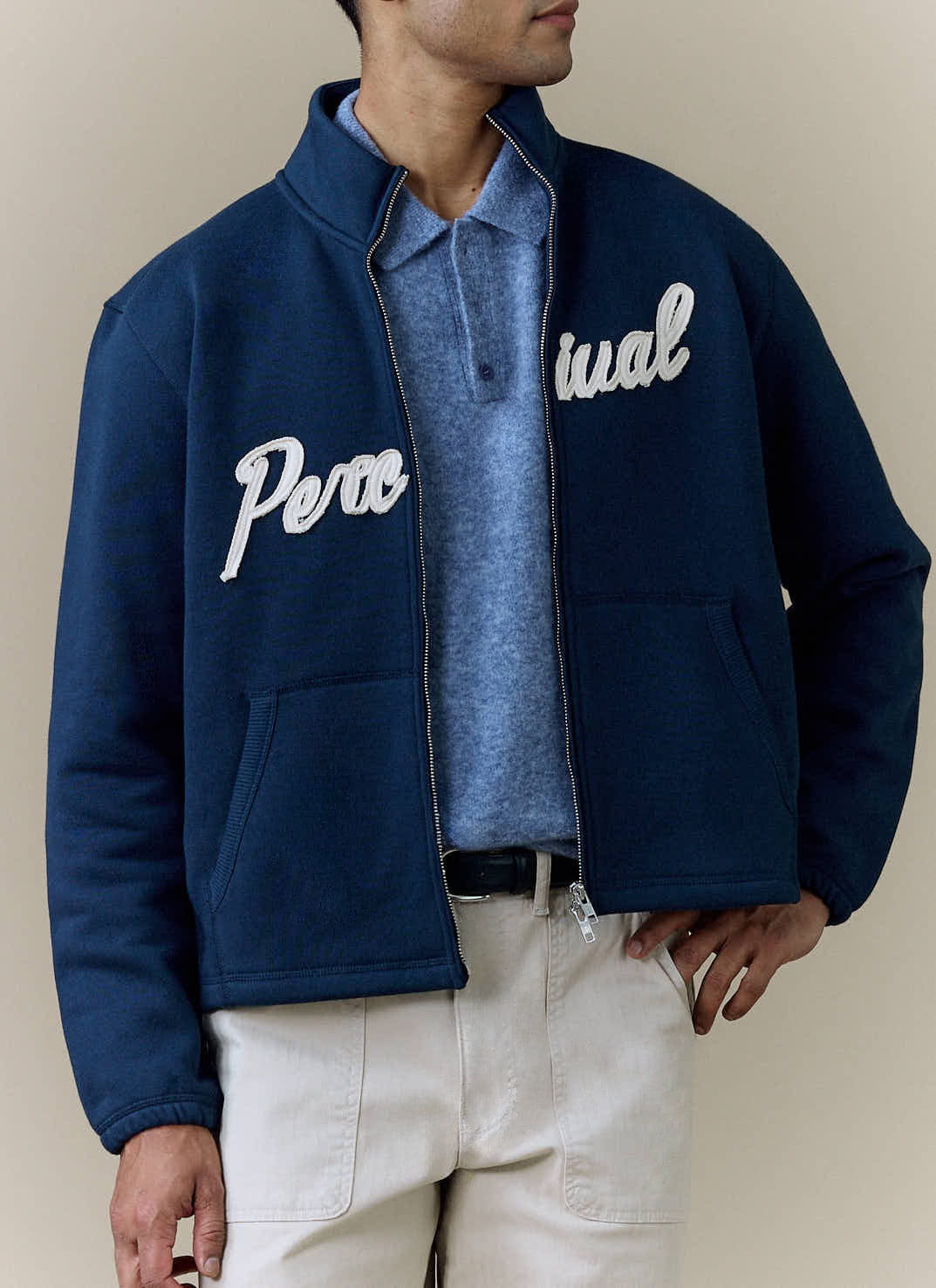 395-curtis-boxy-zip-funnel-neck-sweatshirt-cotton-navy-4.jpg Curtis Boxy Zip Funnel Neck Sweatshirt | Cotton | Navy