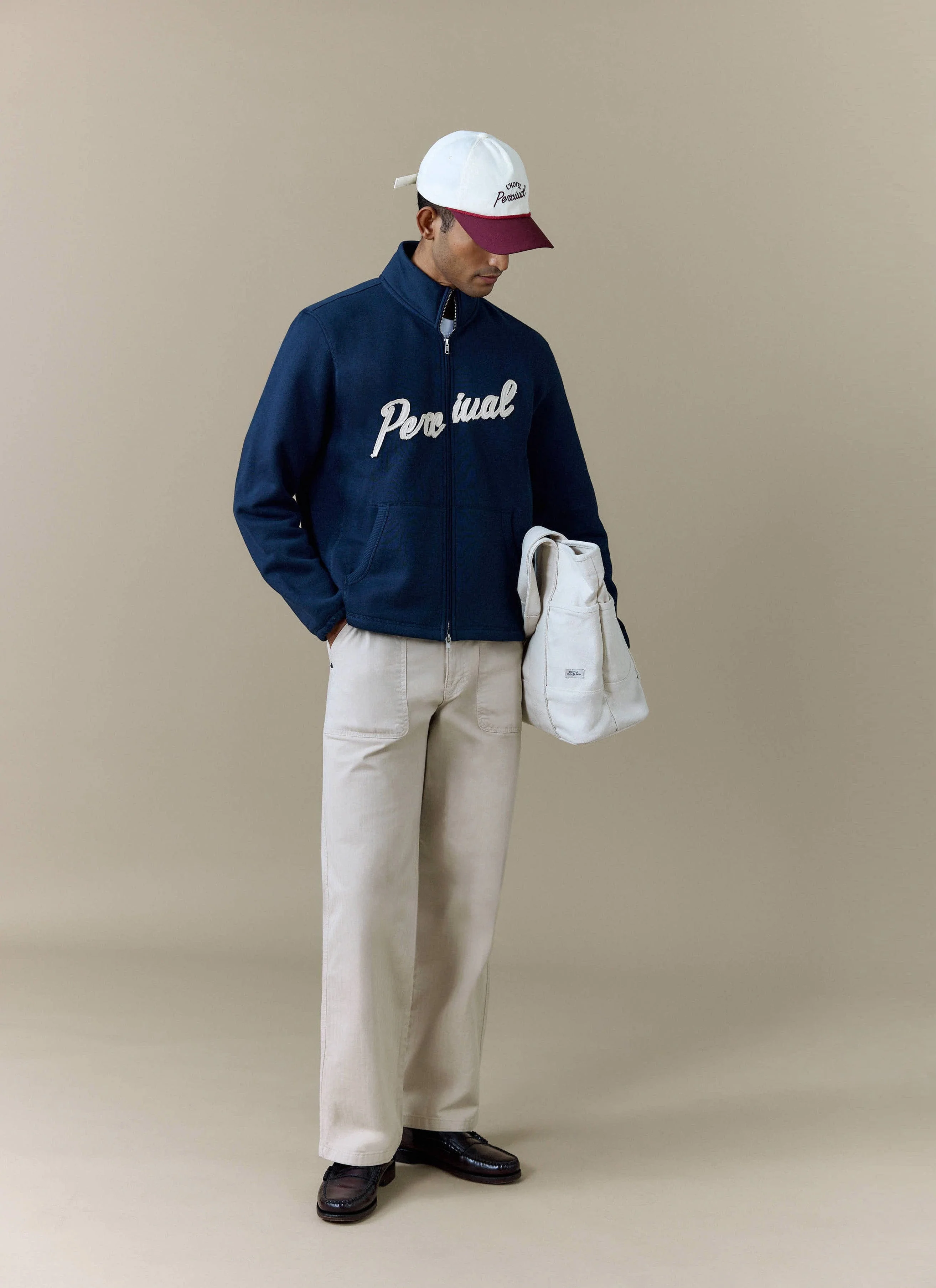 396-xs-xs-variation-7.webp Curtis Boxy Zip Funnel Neck Sweatshirt | Cotton | Navy