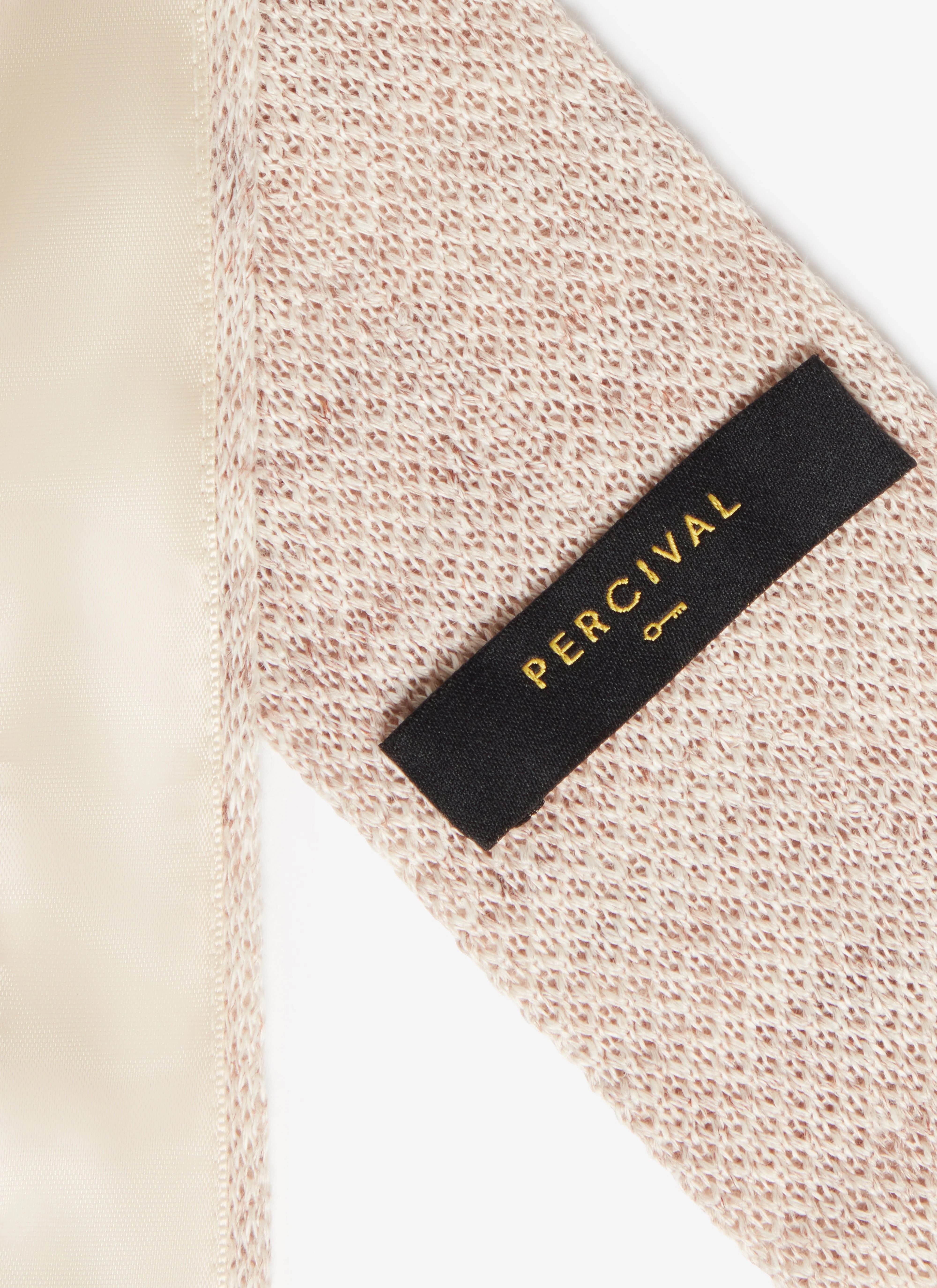 Linen Tie | Oat Marl