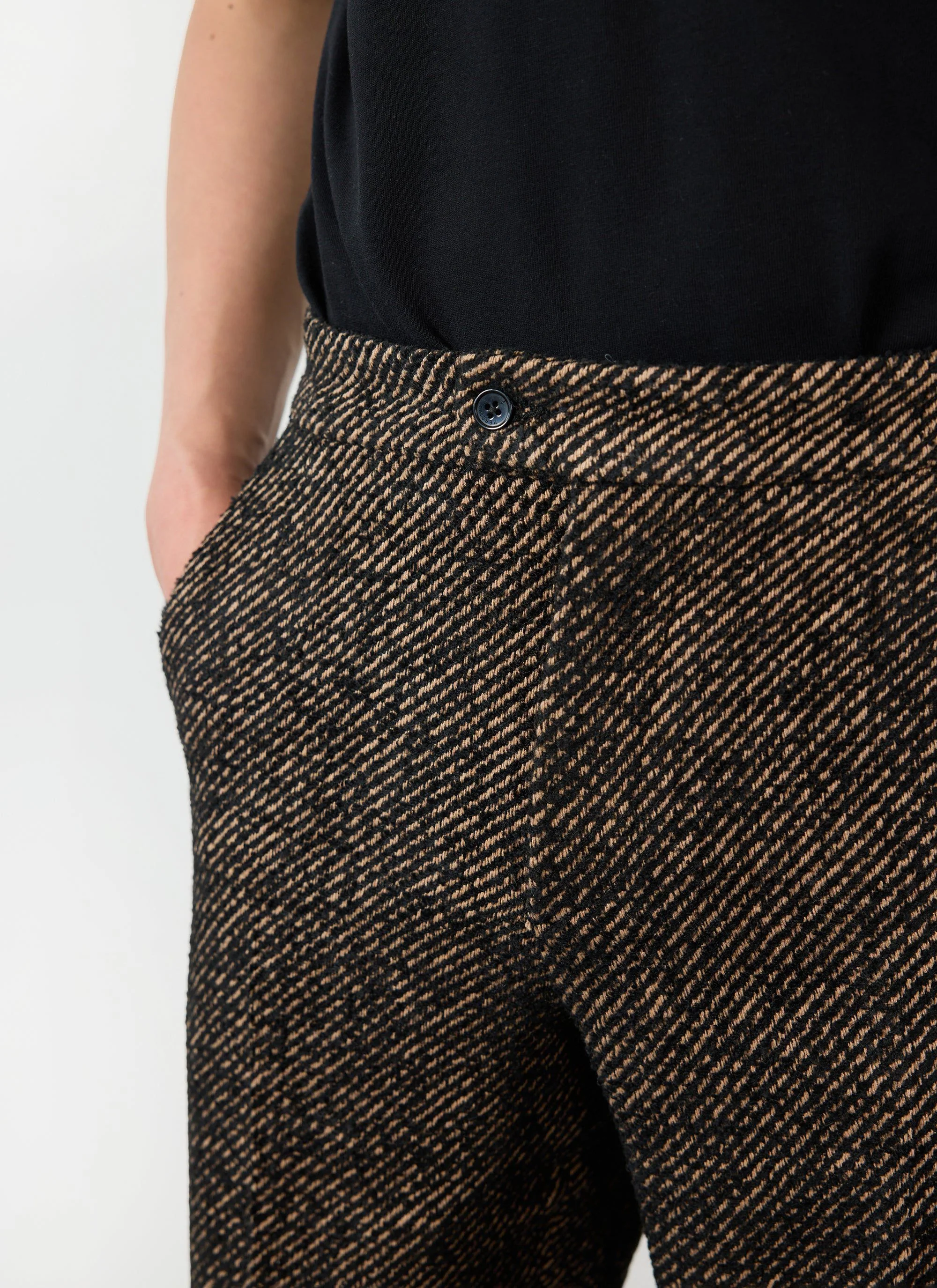 Slack Trousers | Twill | Oak