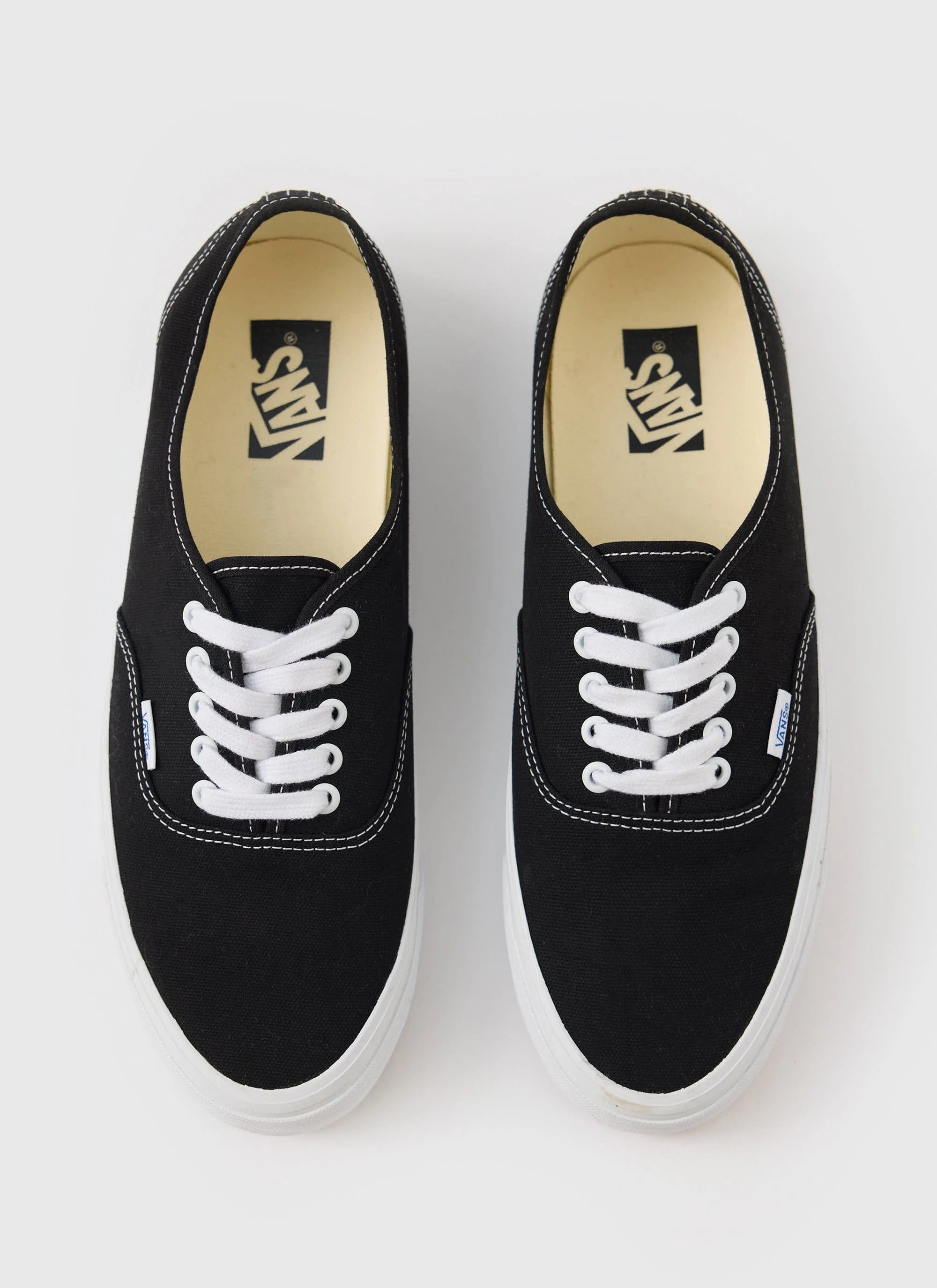 4039-vans-premium-authentic-44-shoe-black-with-white-2.webp Vans | Premium Authentic 44 Shoe | Black with White