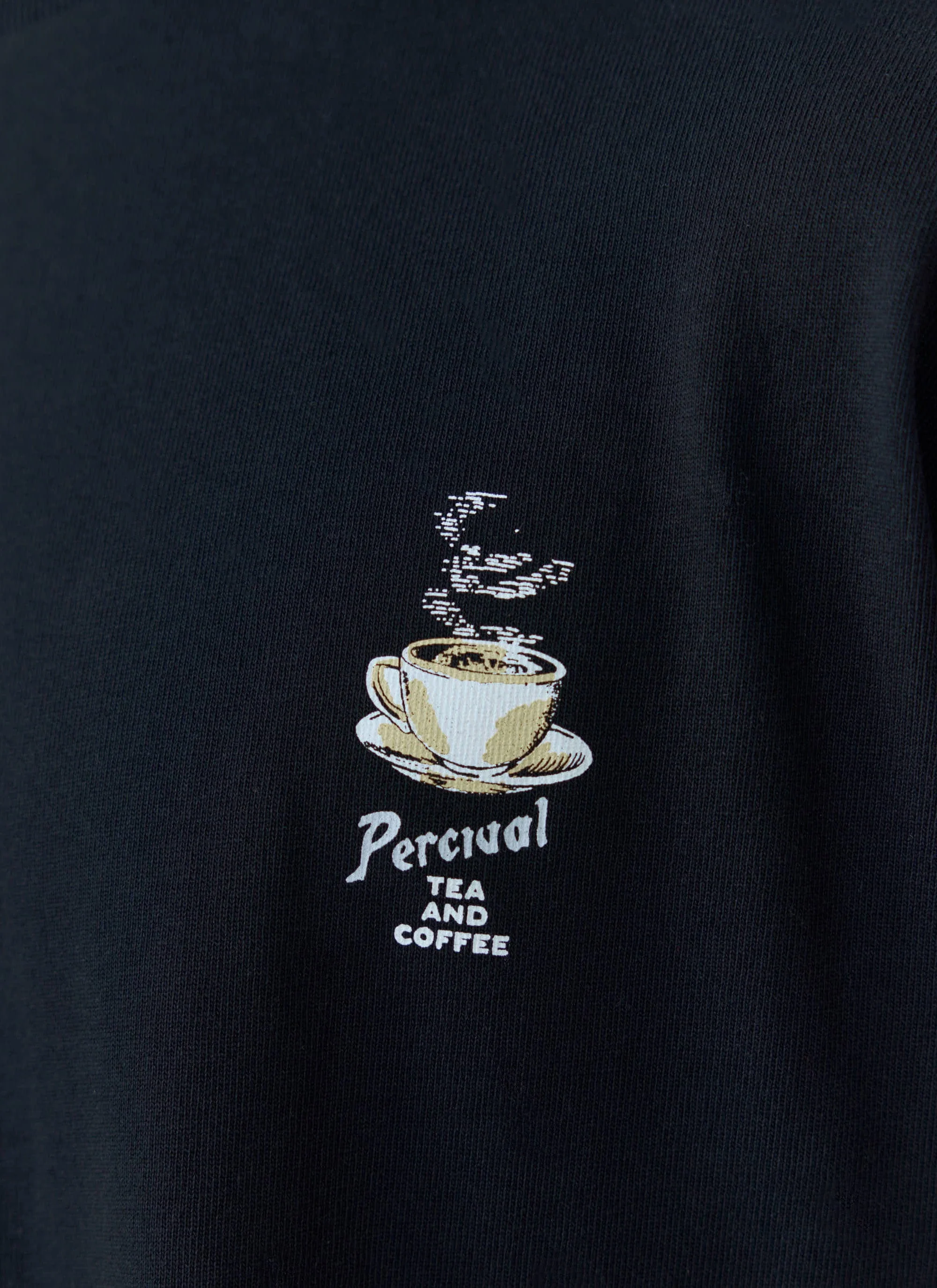 Percival Grill Oversized T Shirt | Organic Cotton | Black