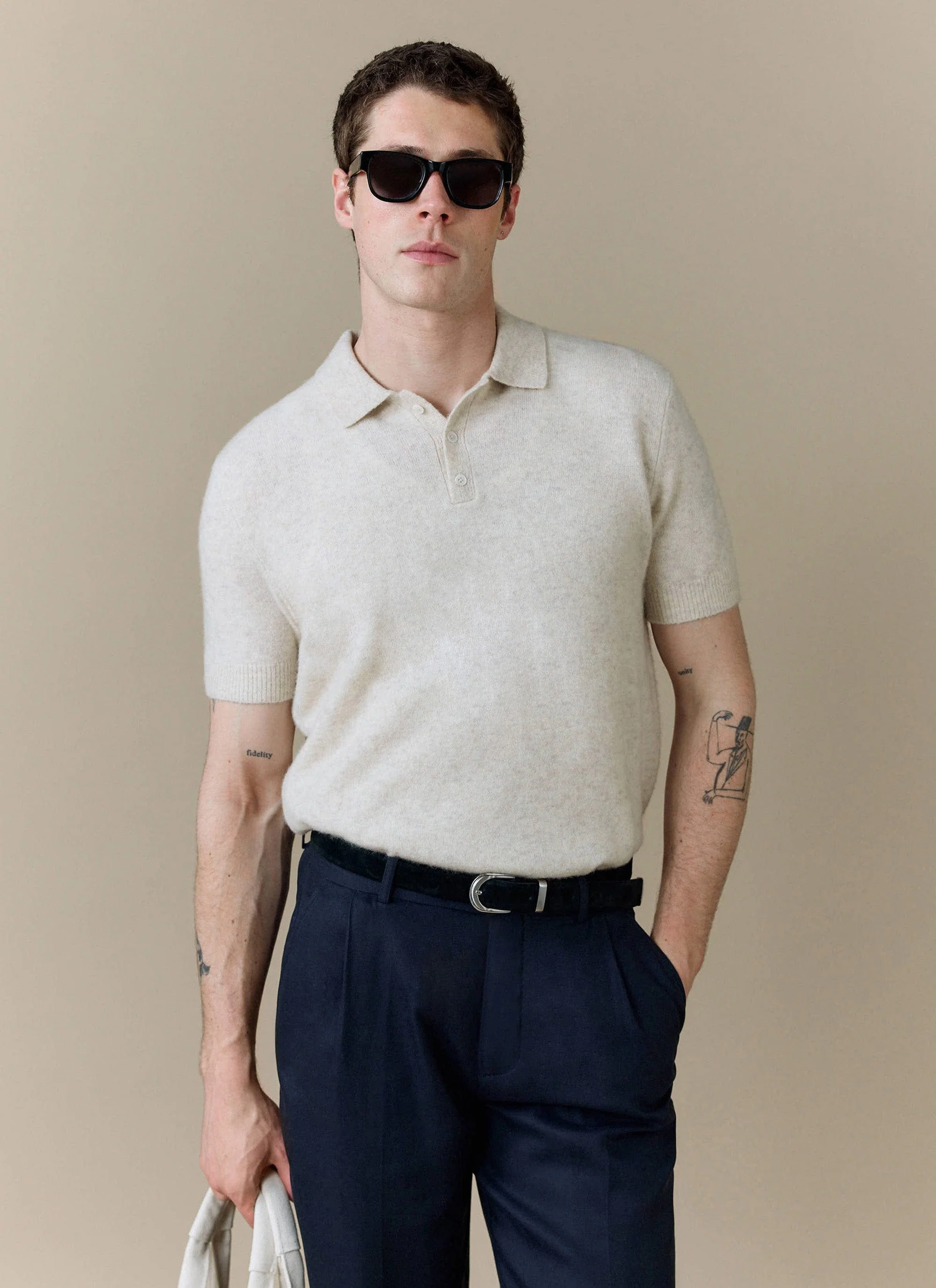4191-collins-knitted-polo-yak-cream-1.webp Collins Knitted Polo | Yak | Cream