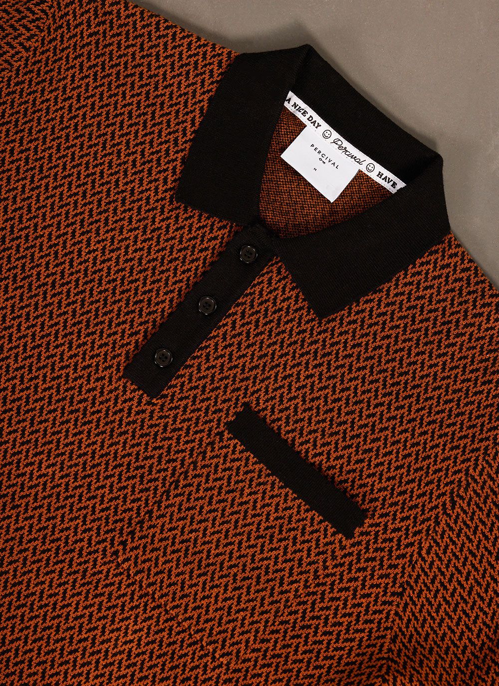 4212-casa-martini-knitted-polo-cotton-espresso-5.jpg Casa Martini Knitted Polo | Cotton | Espresso