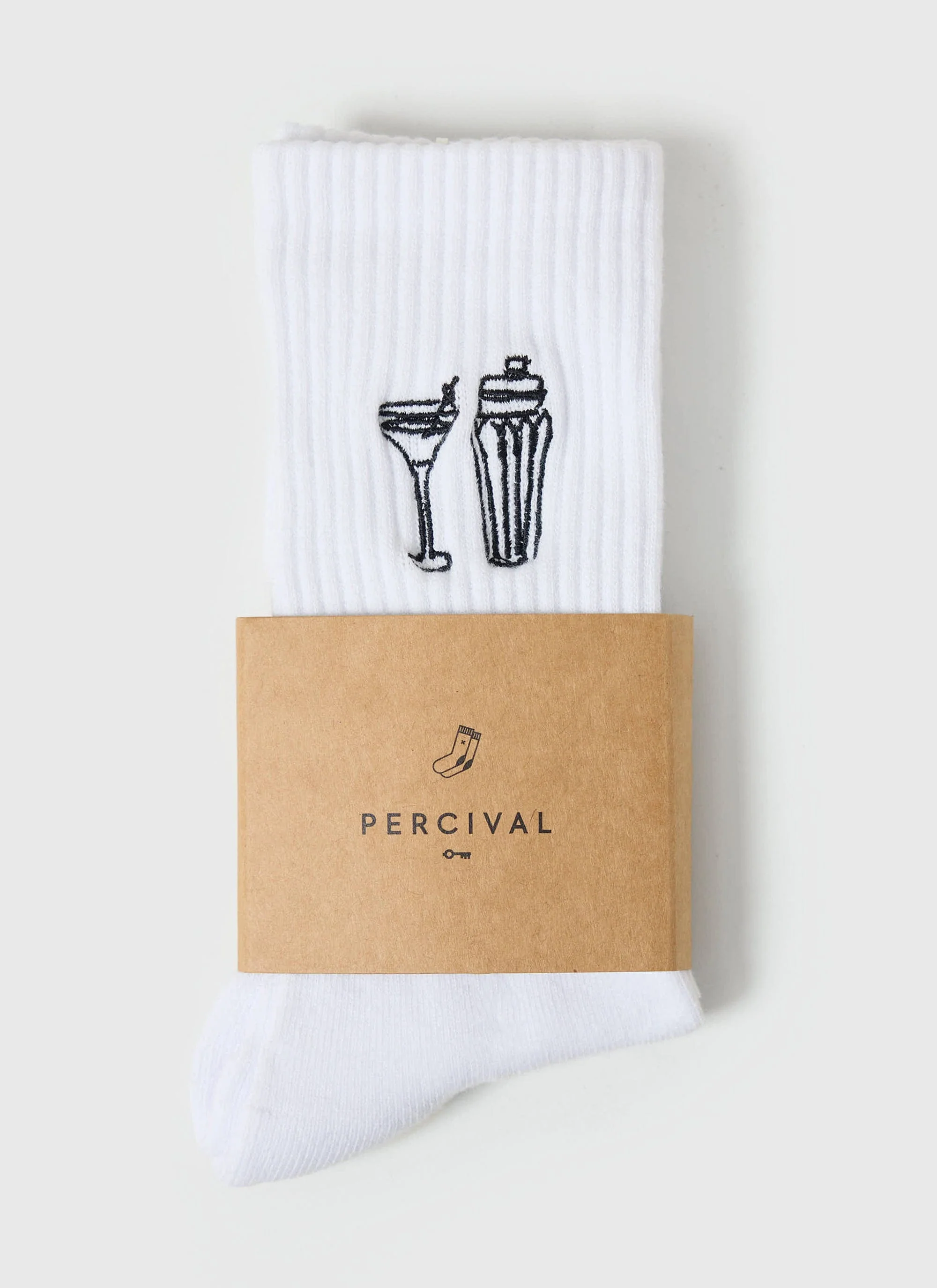 4221-mixologist-embroidered-socks-white-1.webp Mixologist Embroidered Socks | White