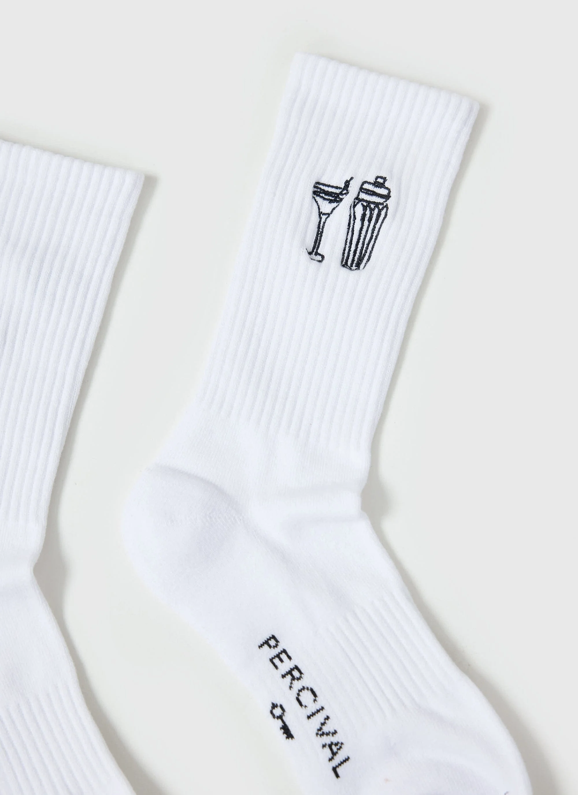 4221-mixologist-embroidered-socks-white-2.webp Mixologist Embroidered Socks | White