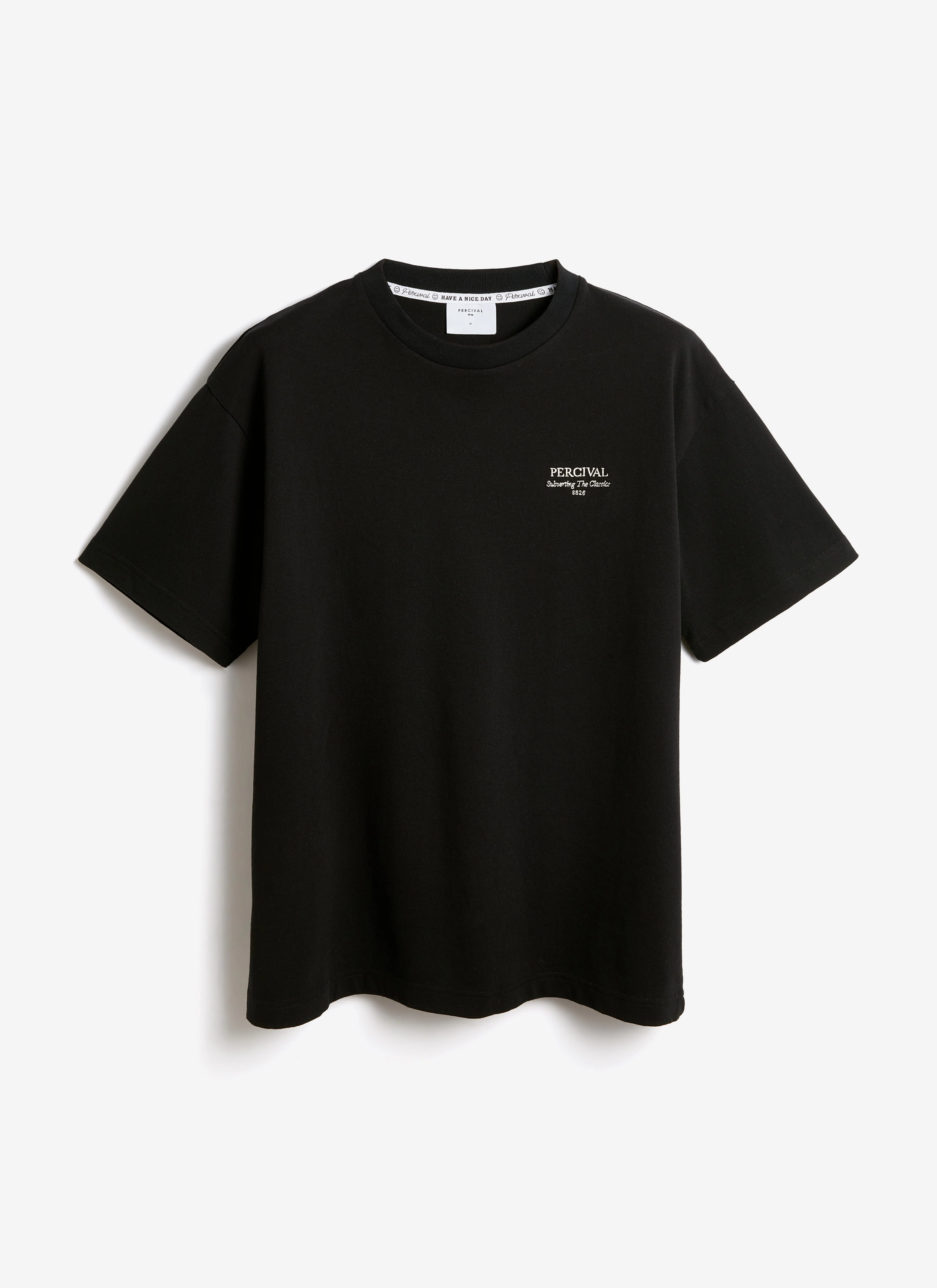 Perci Fruit Farm Oversized T Shirt | Organic Cotton | Black