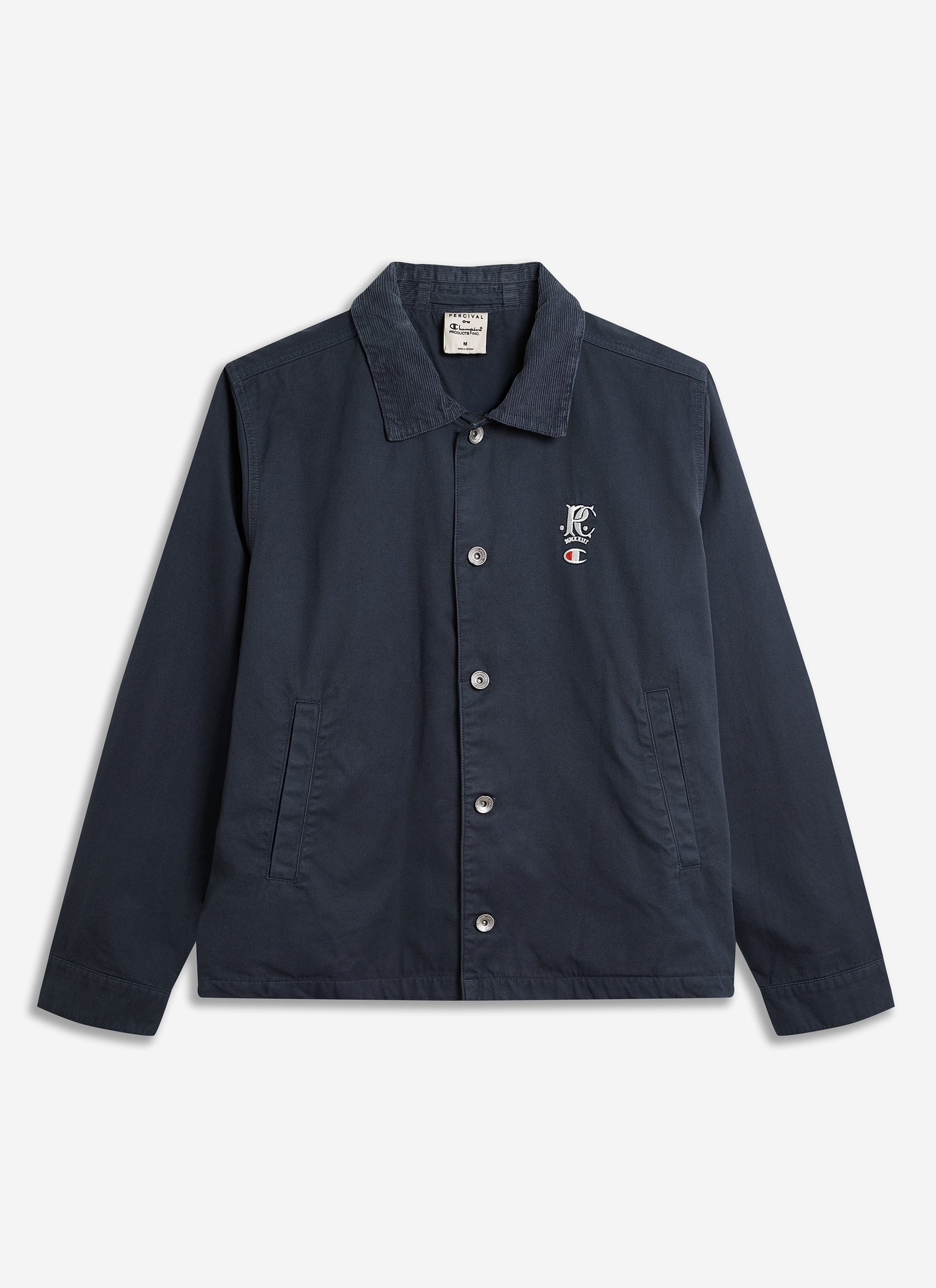 4278-cord-collar-jacket-champion-x-percival-navy-8.jpg Cord Collar Jacket | Champion x Percival | Navy
