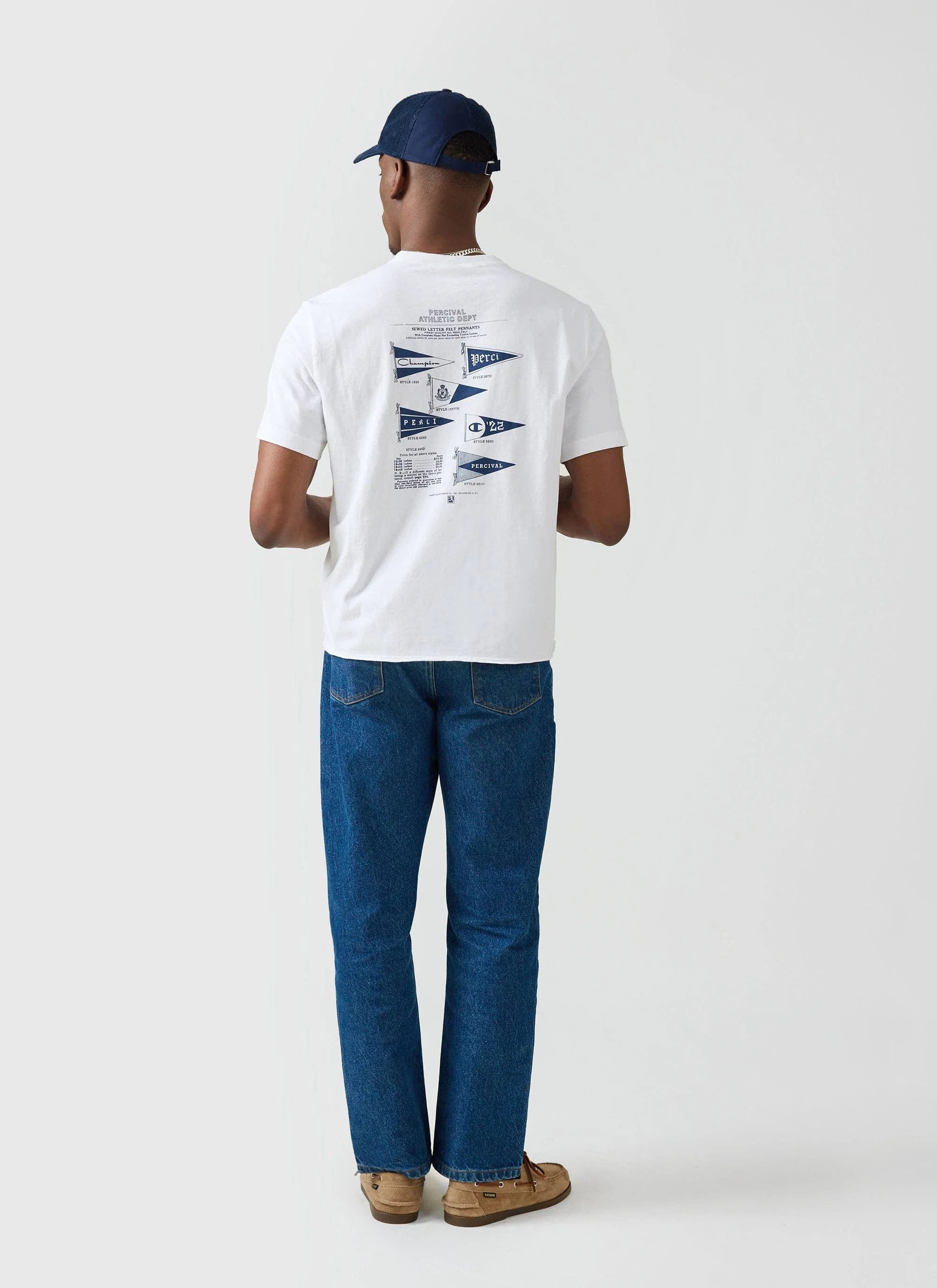 4285-flag-raw-hem-t-shirt-champion-x-percival-white-6.webp Flag Raw Hem T Shirt | Champion x Percival | White
