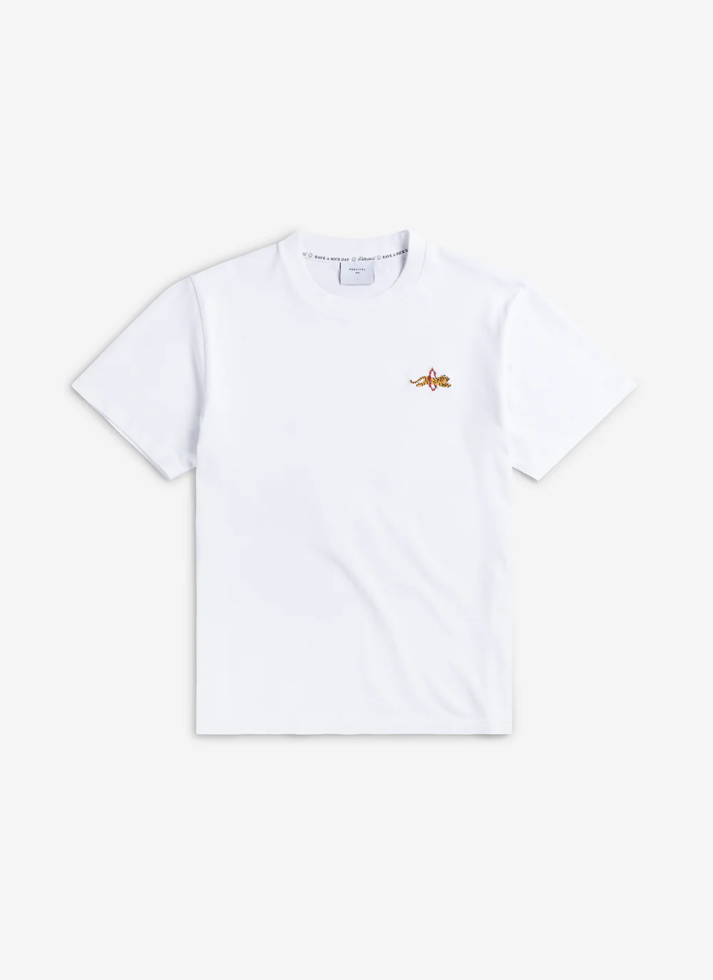 4299-tiger-t-shirt-embroidered-organic-cotton-white-2.webp Tiger T Shirt | Embroidered Organic Cotton | White