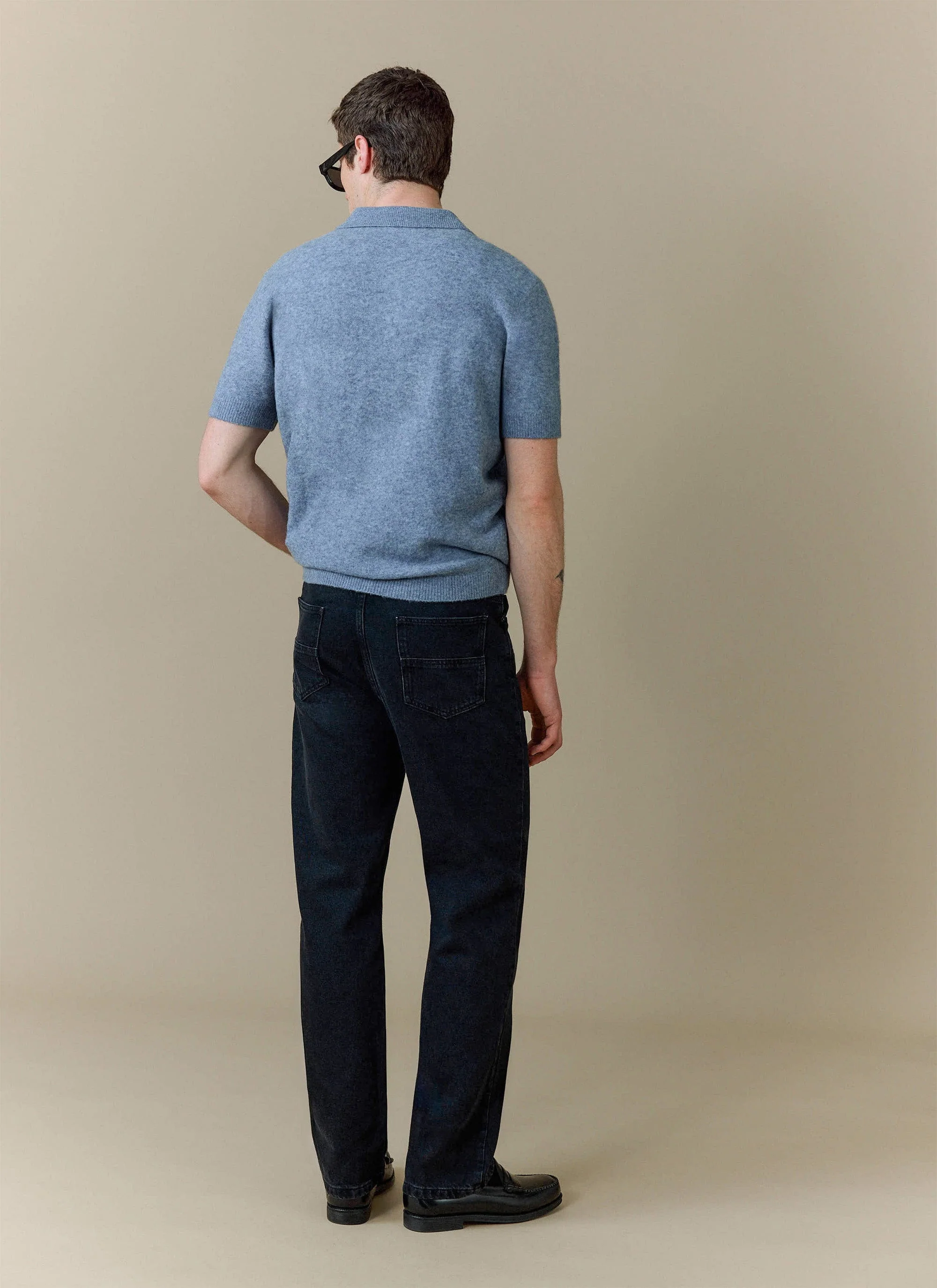 4347-collins-knitted-polo-yak-blue-5.webp Collins Knitted Polo | Yak | Blue