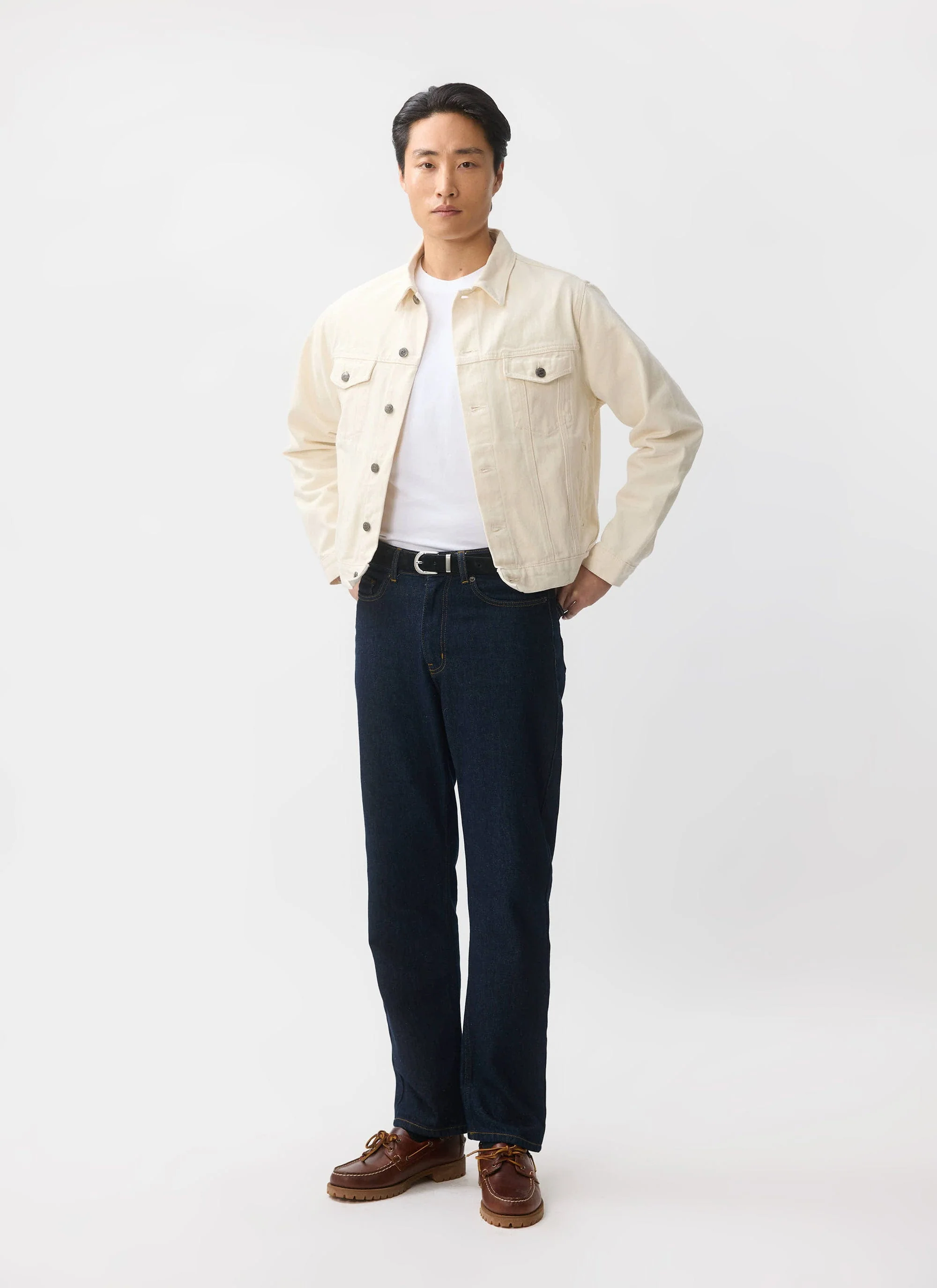 4354-western-trucker-jacket-denim-cream-3.webp Western Trucker Jacket | Denim | Cream