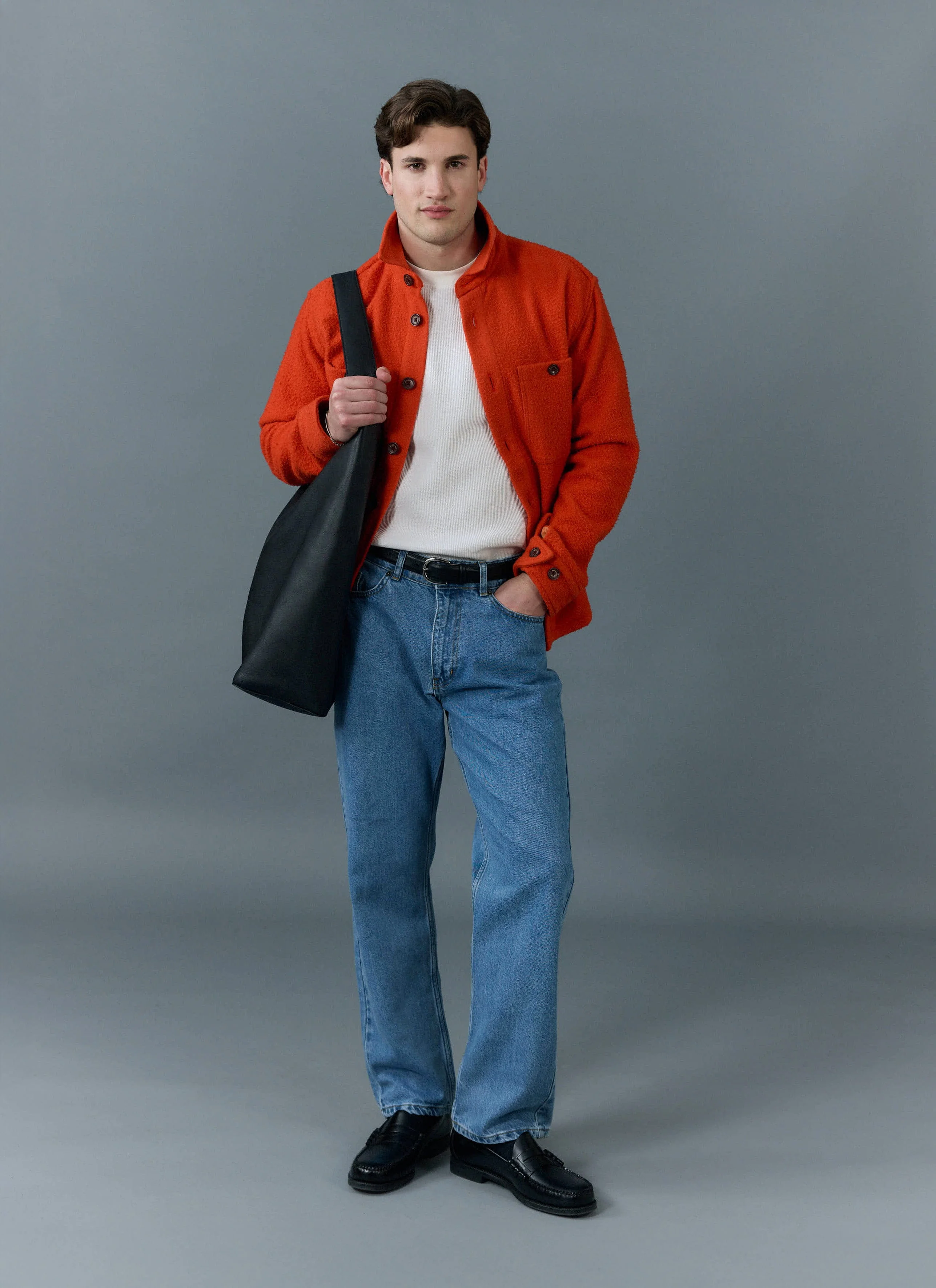 4361-blanket-overshirt-casentino-wool-orange-2.webp Blanket Overshirt | Casentino Wool | Orange