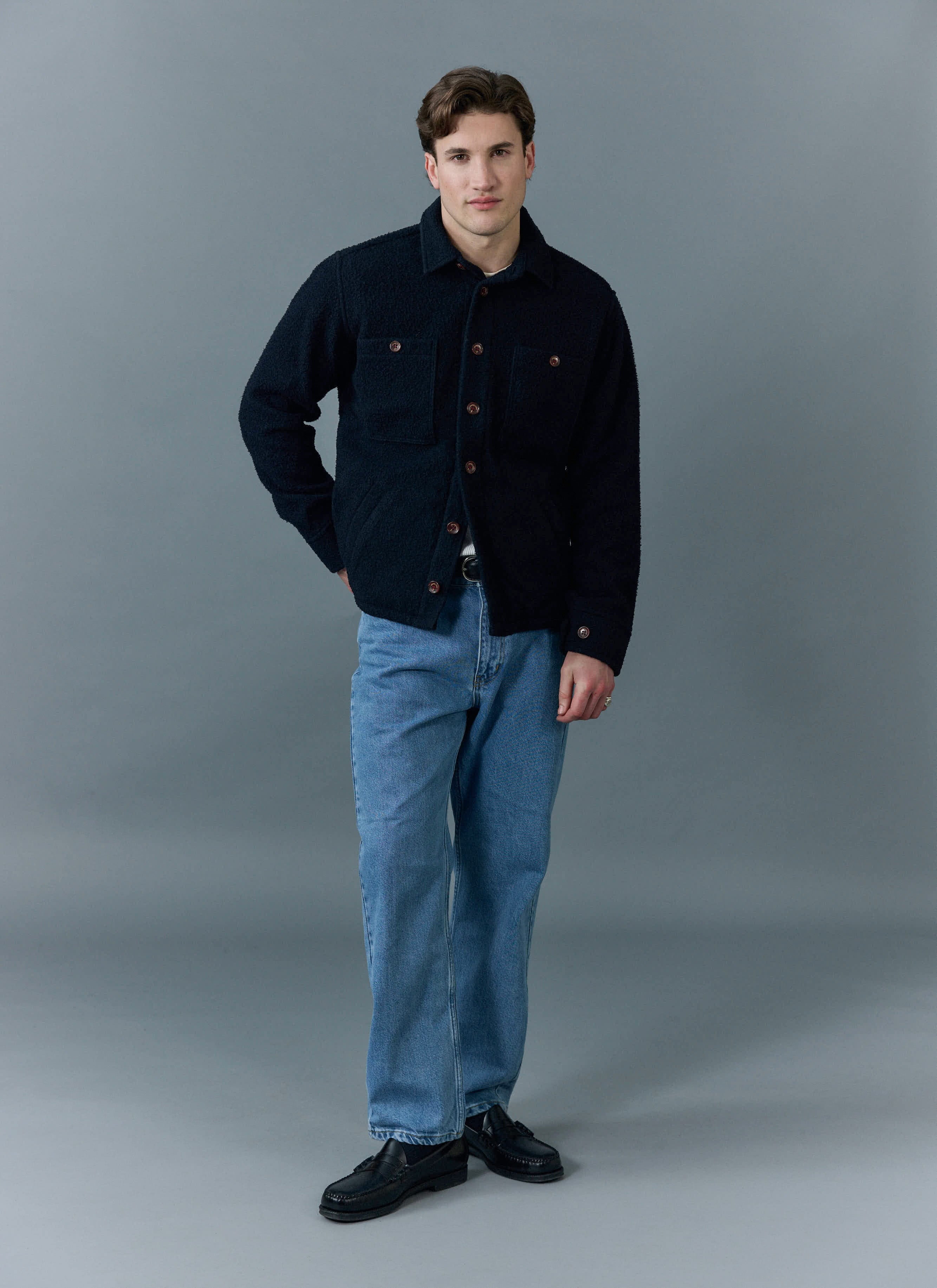 4391-blanket-overshirt-casentino-wool-navy-1.jpg Blanket Overshirt | Casentino Wool | Navy