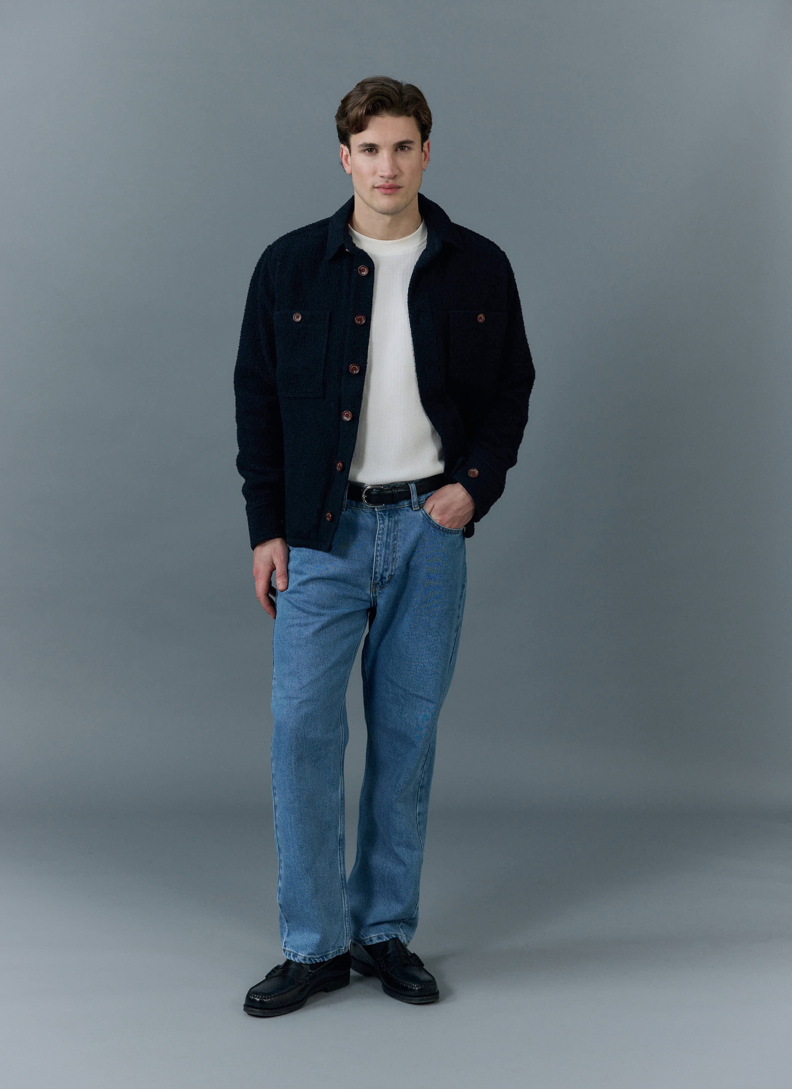 4391-blanket-overshirt-casentino-wool-navy-7.jpg Blanket Overshirt | Casentino Wool | Navy