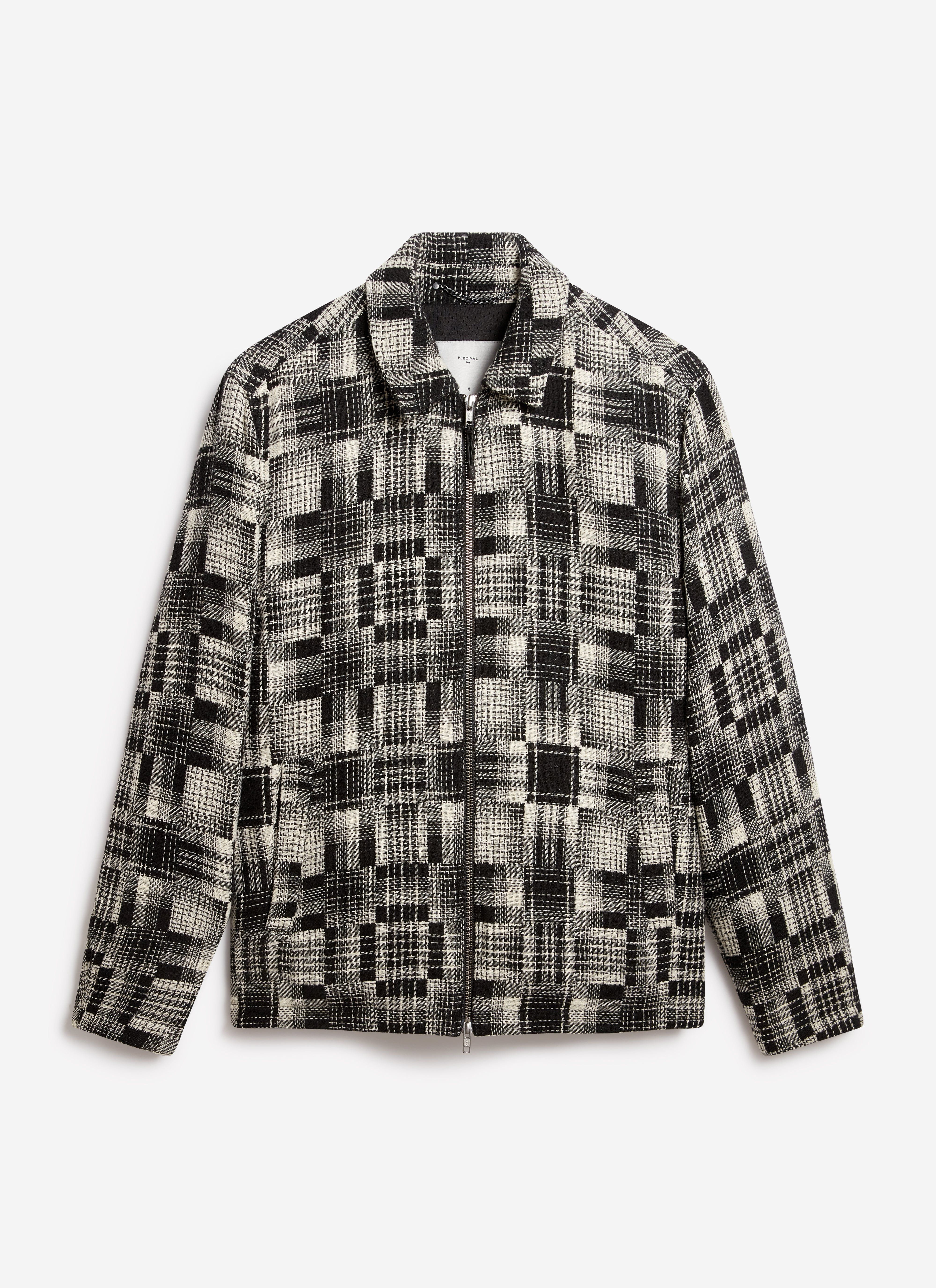 Men's Glossary Patchwork Jacket | Twill | Grey