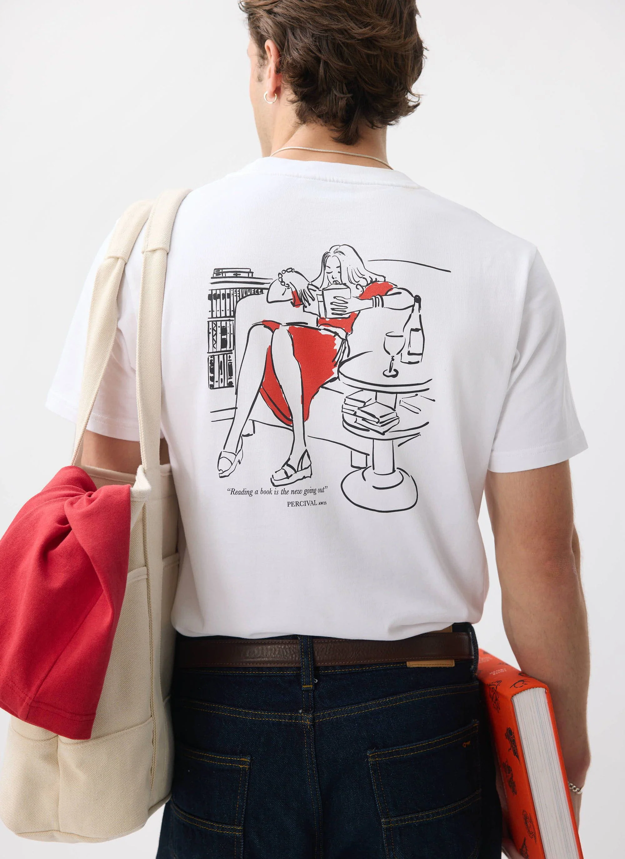 4428-greatest-bookshop-t-shirt-embroidered-organic-cotton-white-1.webp Greatest Bookshop T Shirt | Embroidered Organic Cotton | White