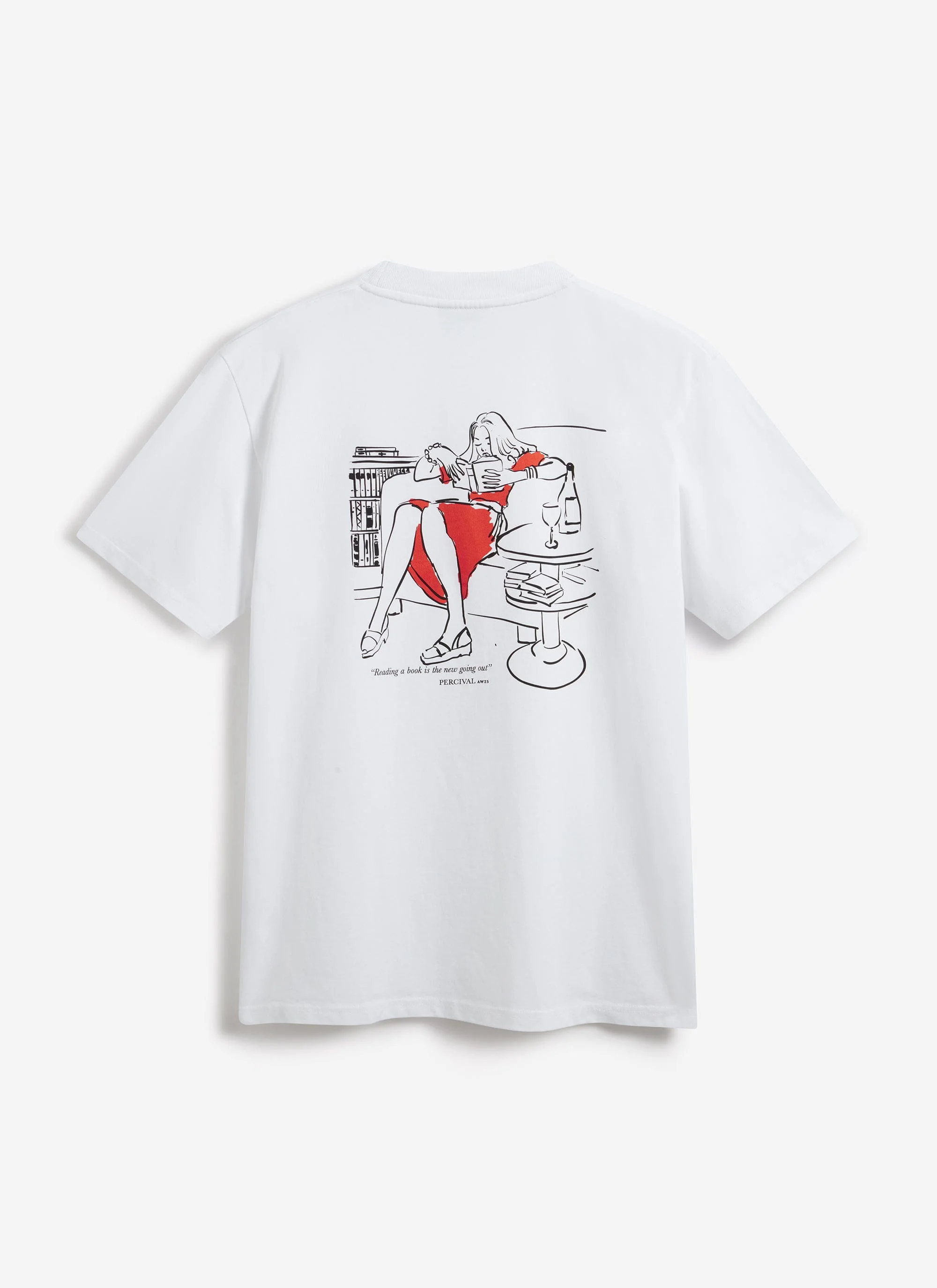 4428-greatest-bookshop-t-shirt-embroidered-organic-cotton-white-5.webp Greatest Bookshop T Shirt | Embroidered Organic Cotton | White