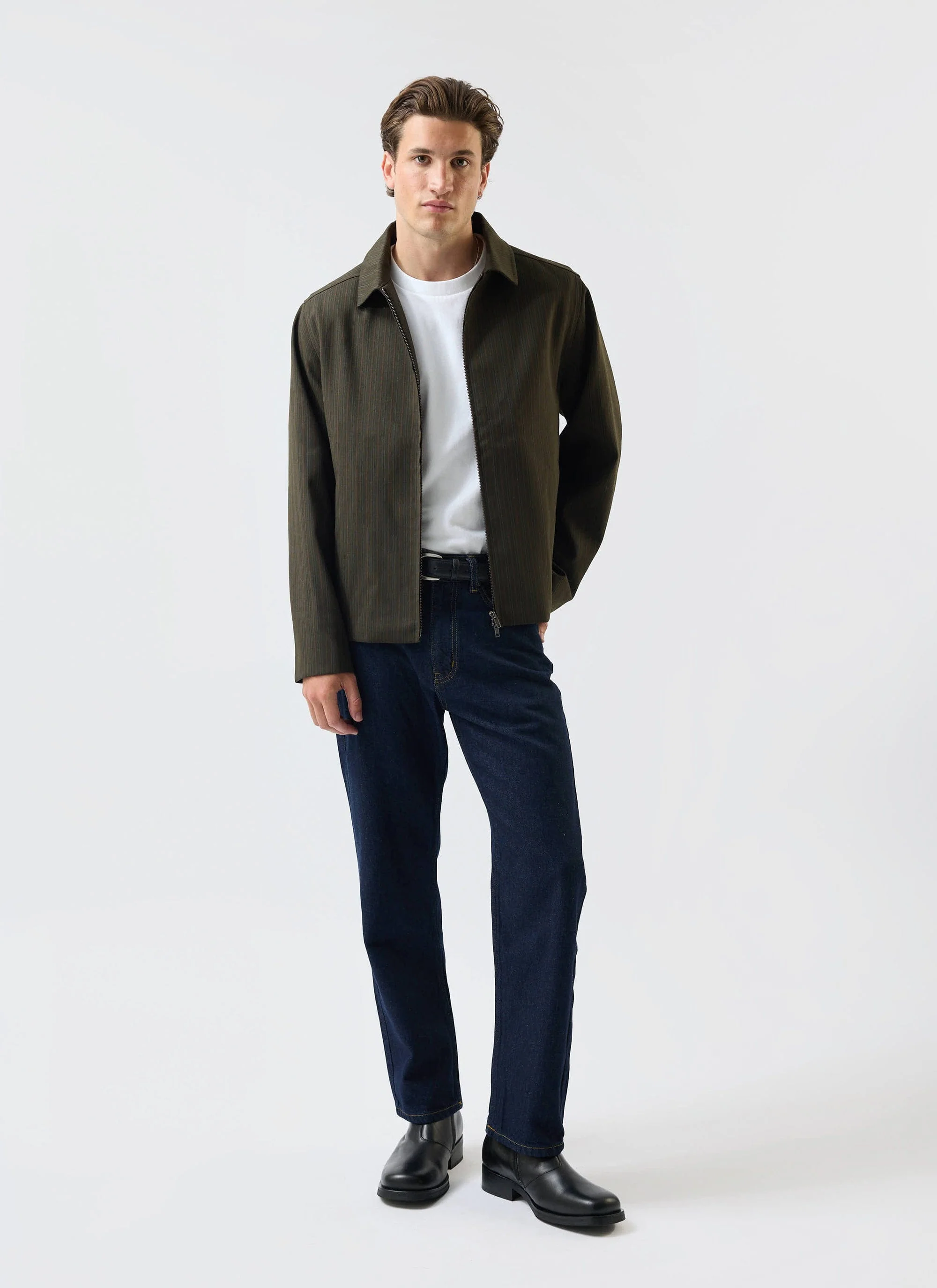 4442-men-s-chapter-zip-up-jacket-forest-green-3.webp Men's Chapter Zip Up Jacket | Forest Green
