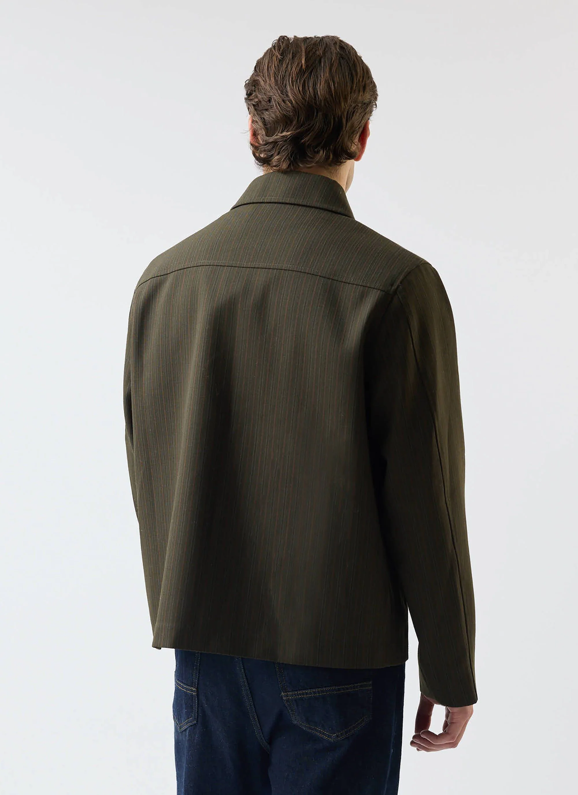 4442-men-s-chapter-zip-up-jacket-forest-green-7.webp Men's Chapter Zip Up Jacket | Forest Green