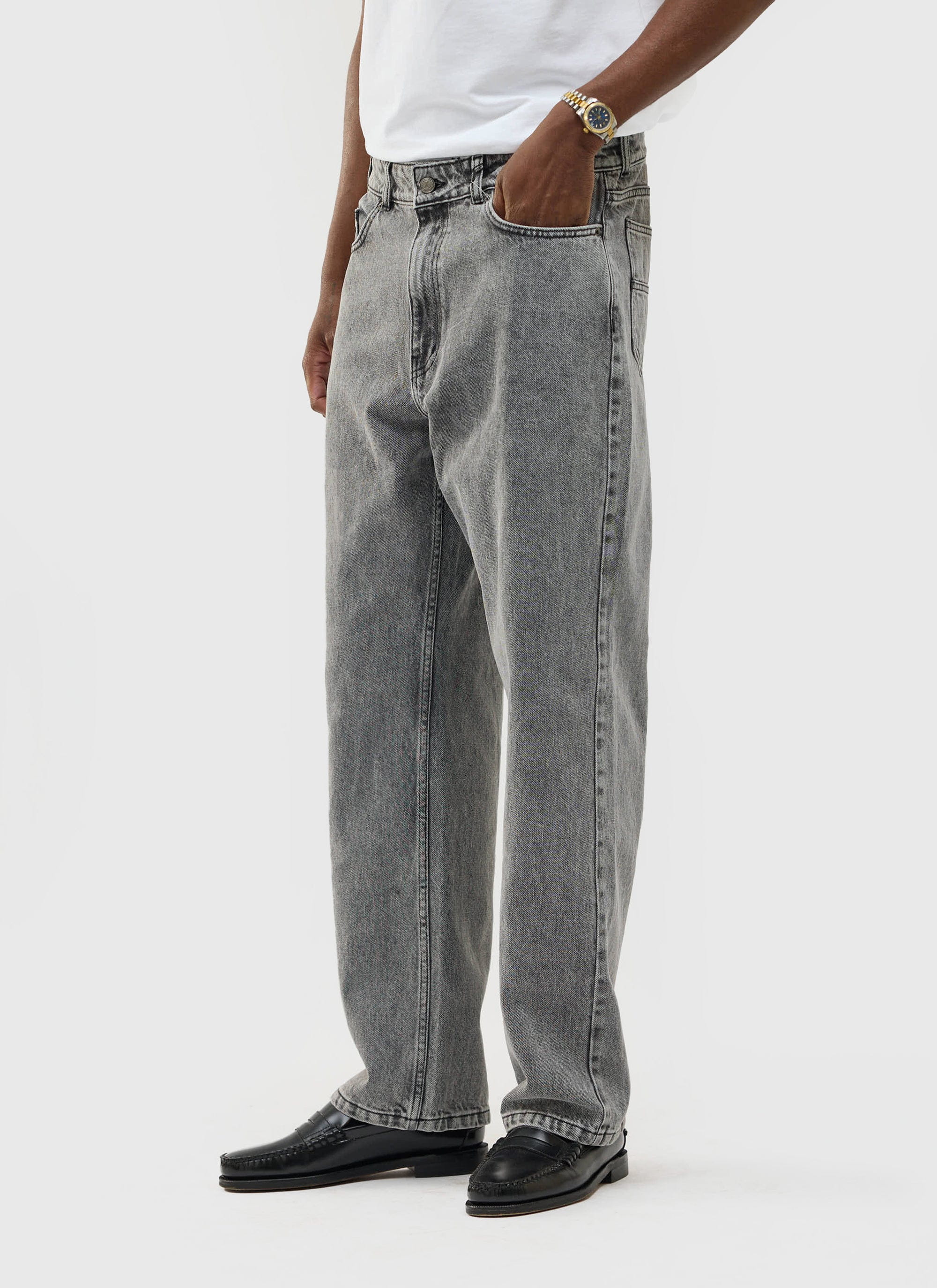4463-wide-leg-denim-jeans-warm-grey-wash-5.jpg Wide Leg Denim Jeans | Warm Grey Wash