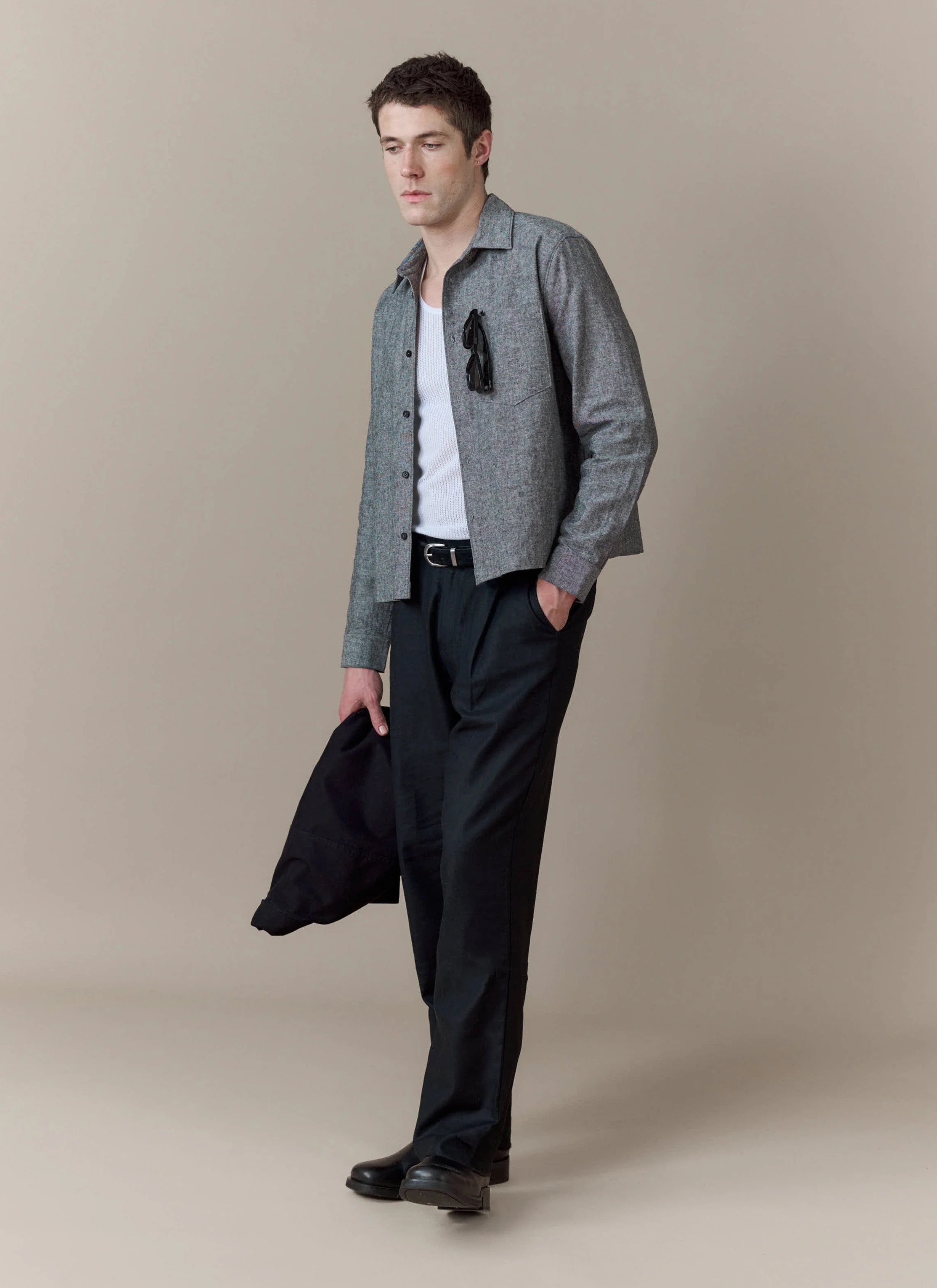 4484-textured-boxy-shirt-cotton-grey-2.webp Textured Boxy Shirt | Cotton | Grey