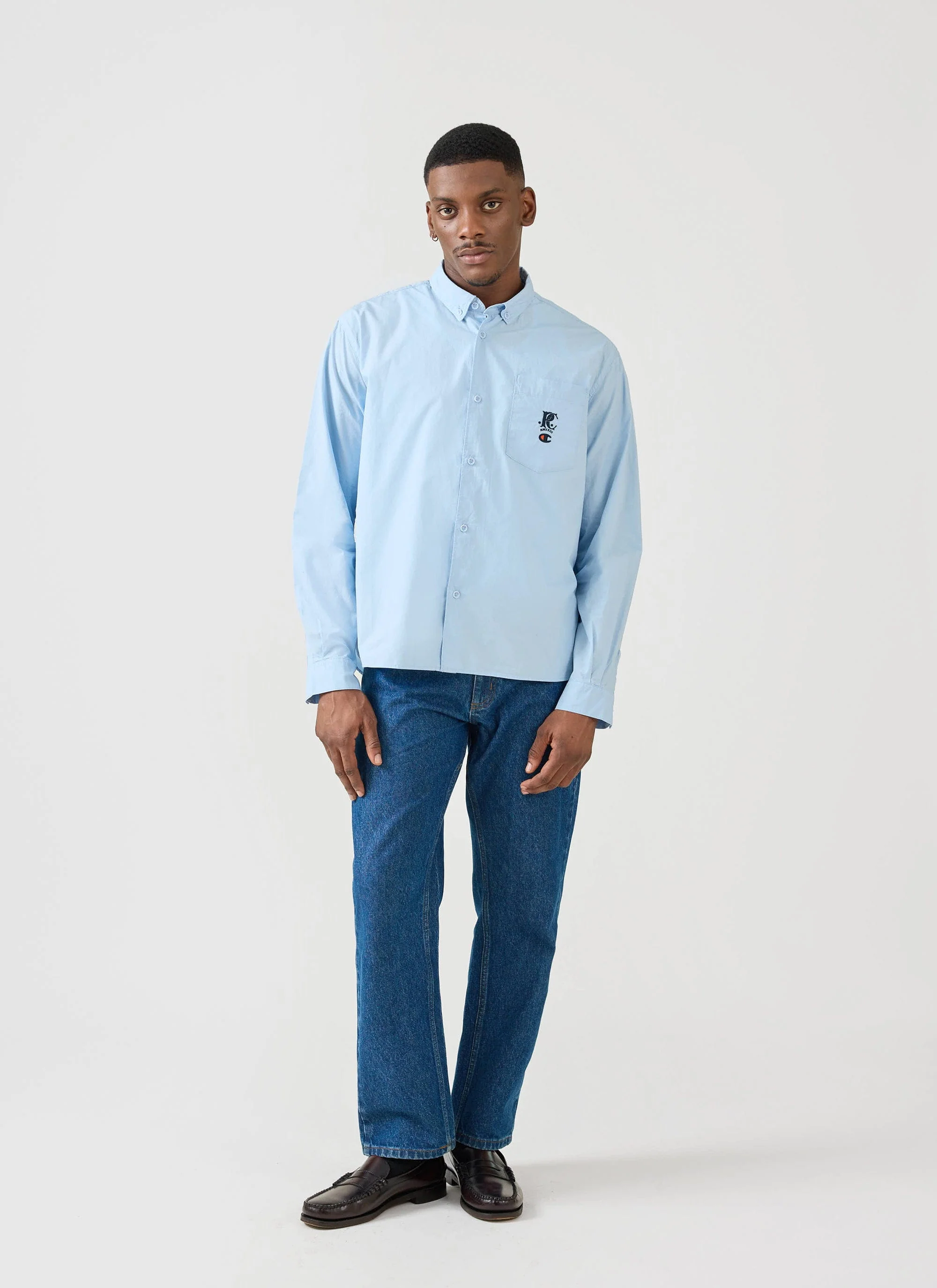 4491-relaxed-oxford-shirt-champion-x-percival-blue-2.webp Relaxed Oxford Shirt | Champion x Percival | Blue
