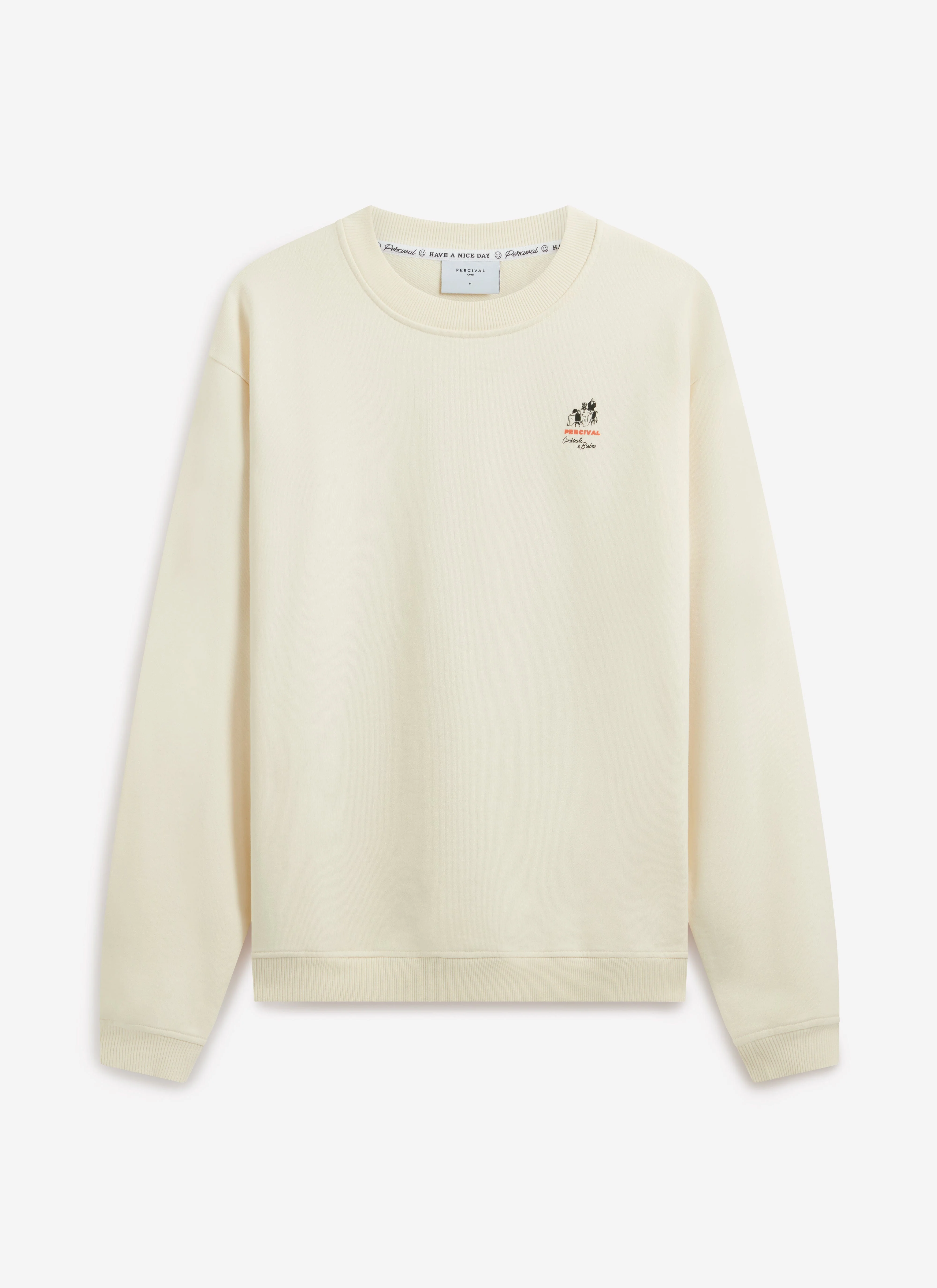 4539-bistro-printed-sweatshirt-cotton-cream-7.webp Bistro Printed Sweatshirt | Cotton | Cream