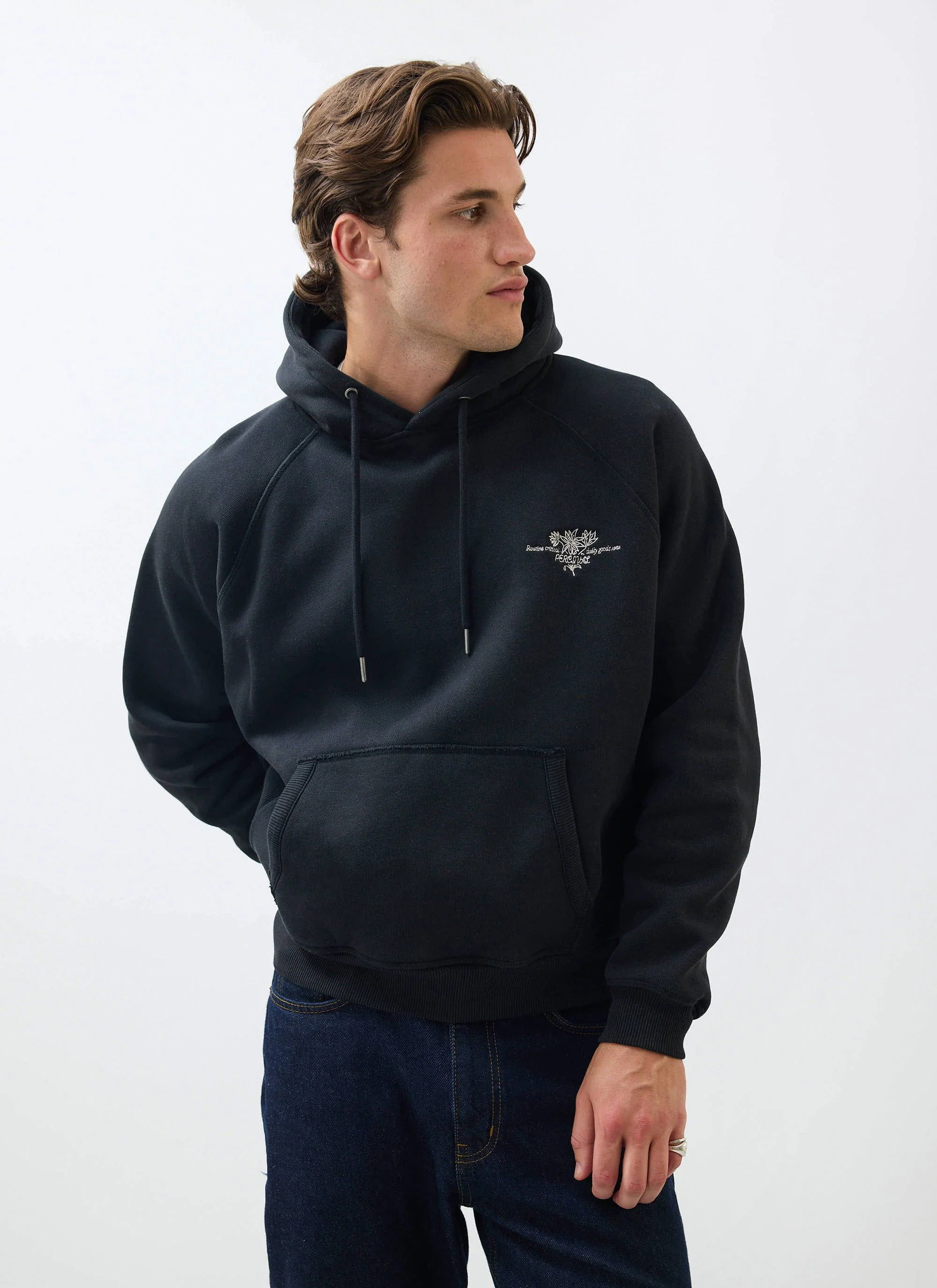 4588-heritage-90-s-raglan-hoodie-cotton-black-1.webp Heritage 90's Raglan Hoodie | Cotton | Black