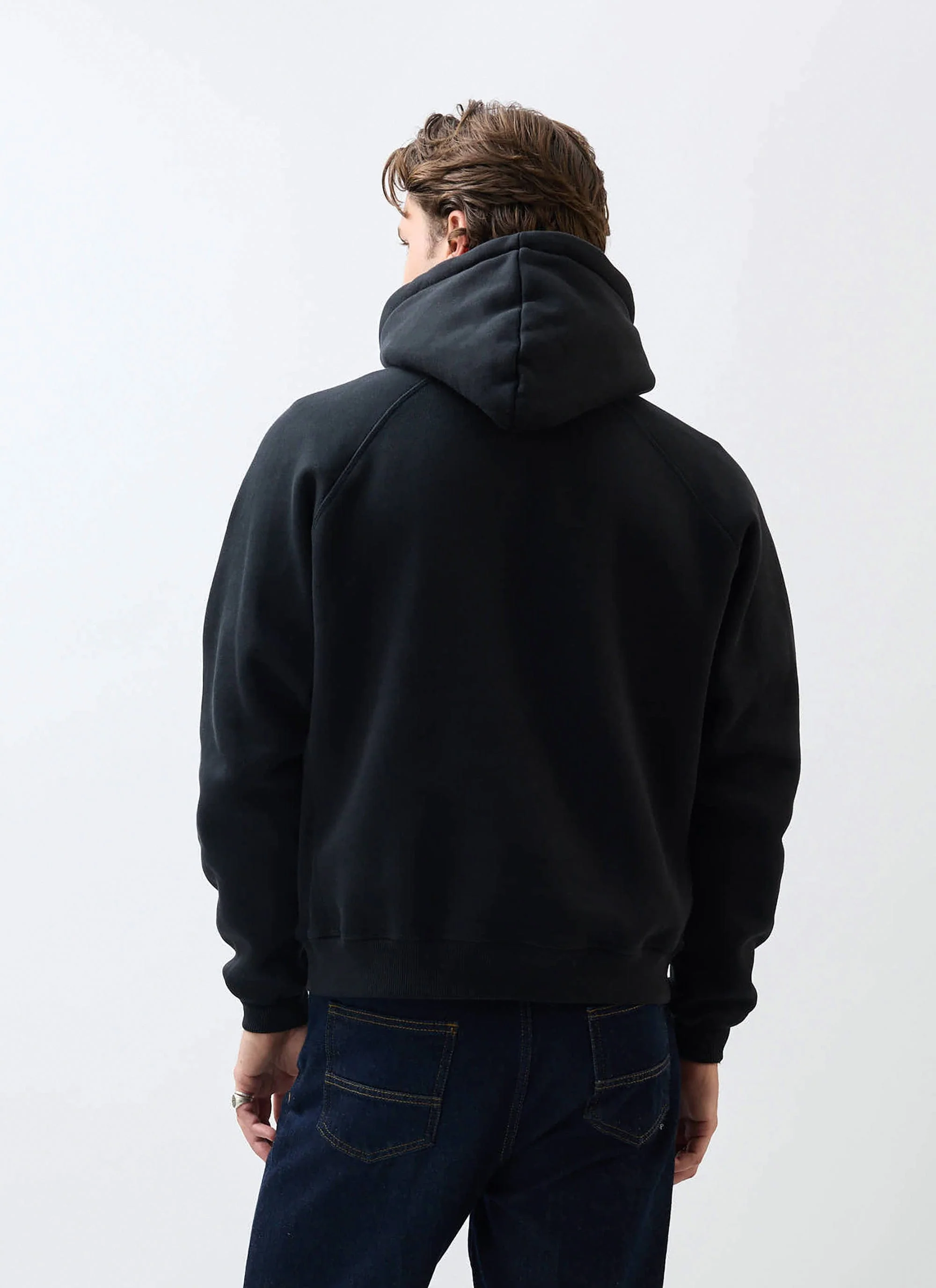 4588-heritage-90-s-raglan-hoodie-cotton-black-4.webp Heritage 90's Raglan Hoodie | Cotton | Black