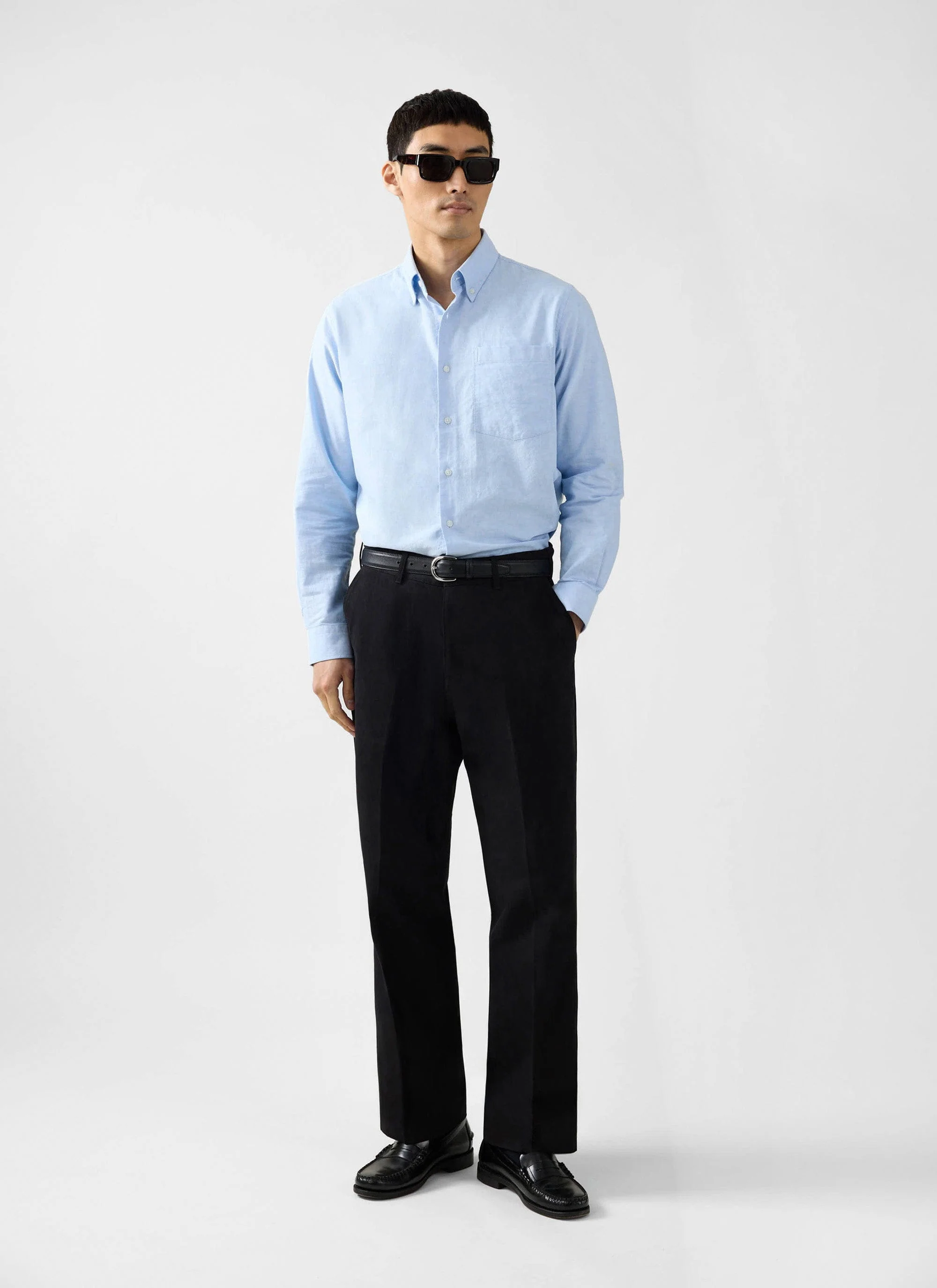 4609-oxford-regular-shirt-cotton-light-blue-2.webp Oxford Regular Shirt | Cotton | Light Blue