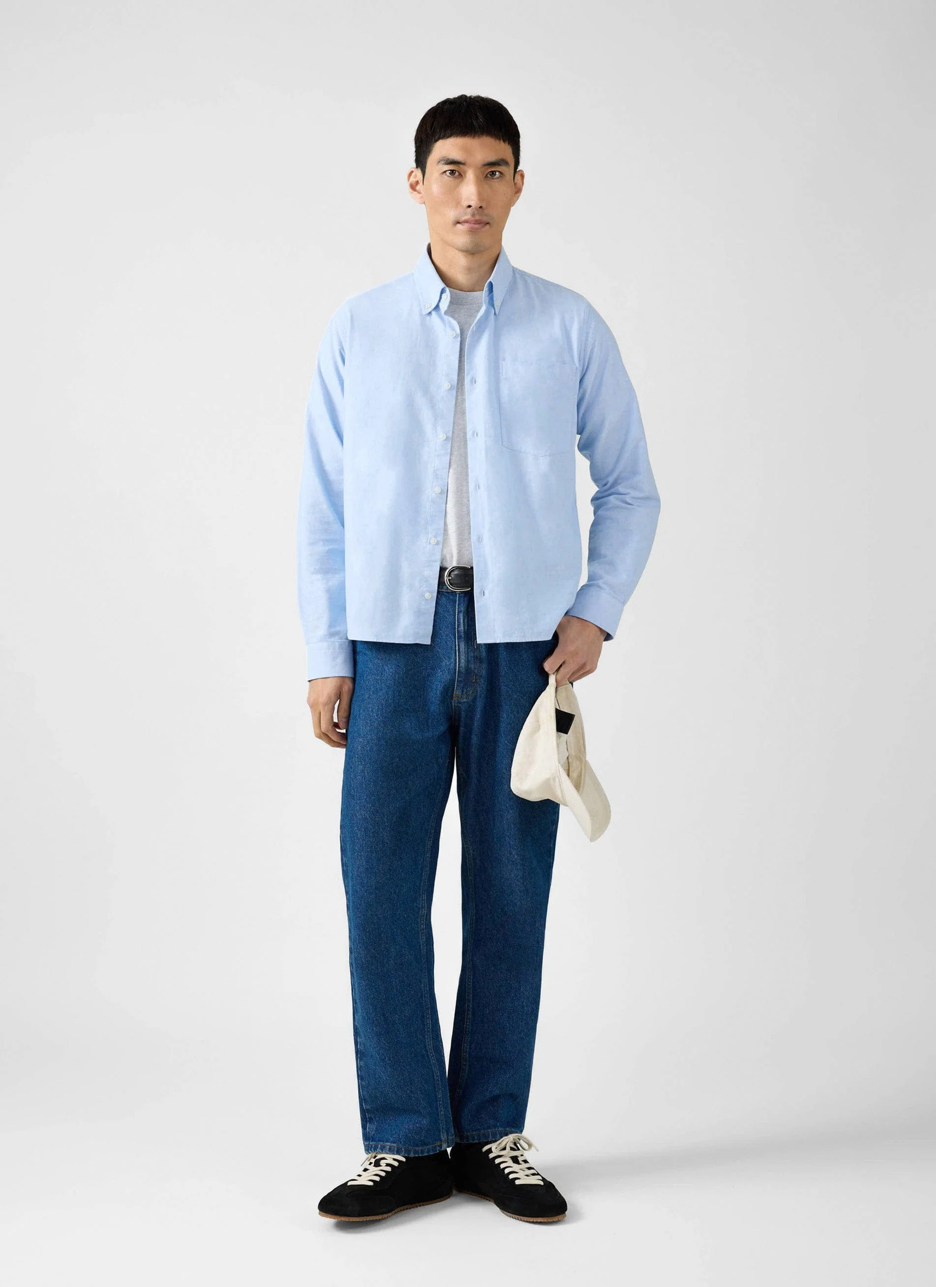 4609-oxford-regular-shirt-cotton-light-blue-5.webp Oxford Regular Shirt | Cotton | Light Blue