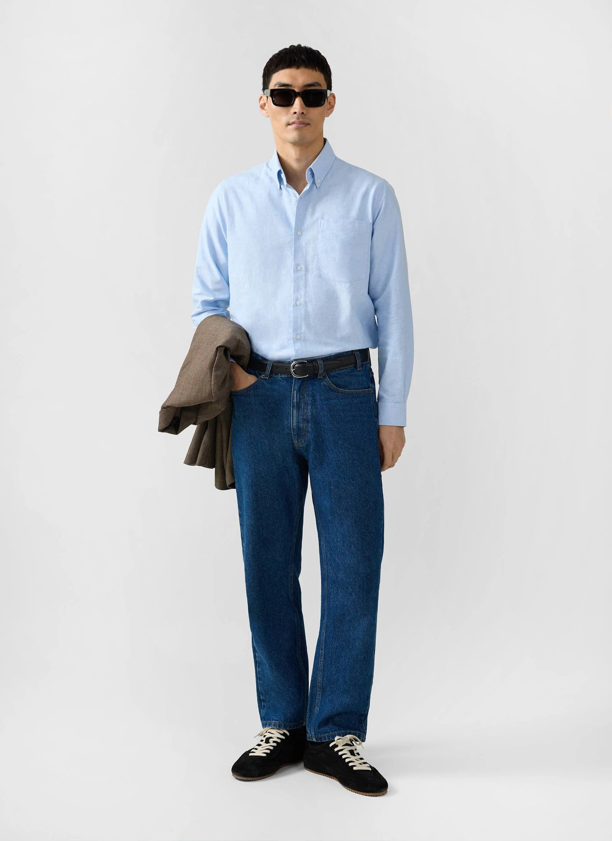 4609-oxford-regular-shirt-cotton-light-blue-6.webp Oxford Regular Shirt | Cotton | Light Blue