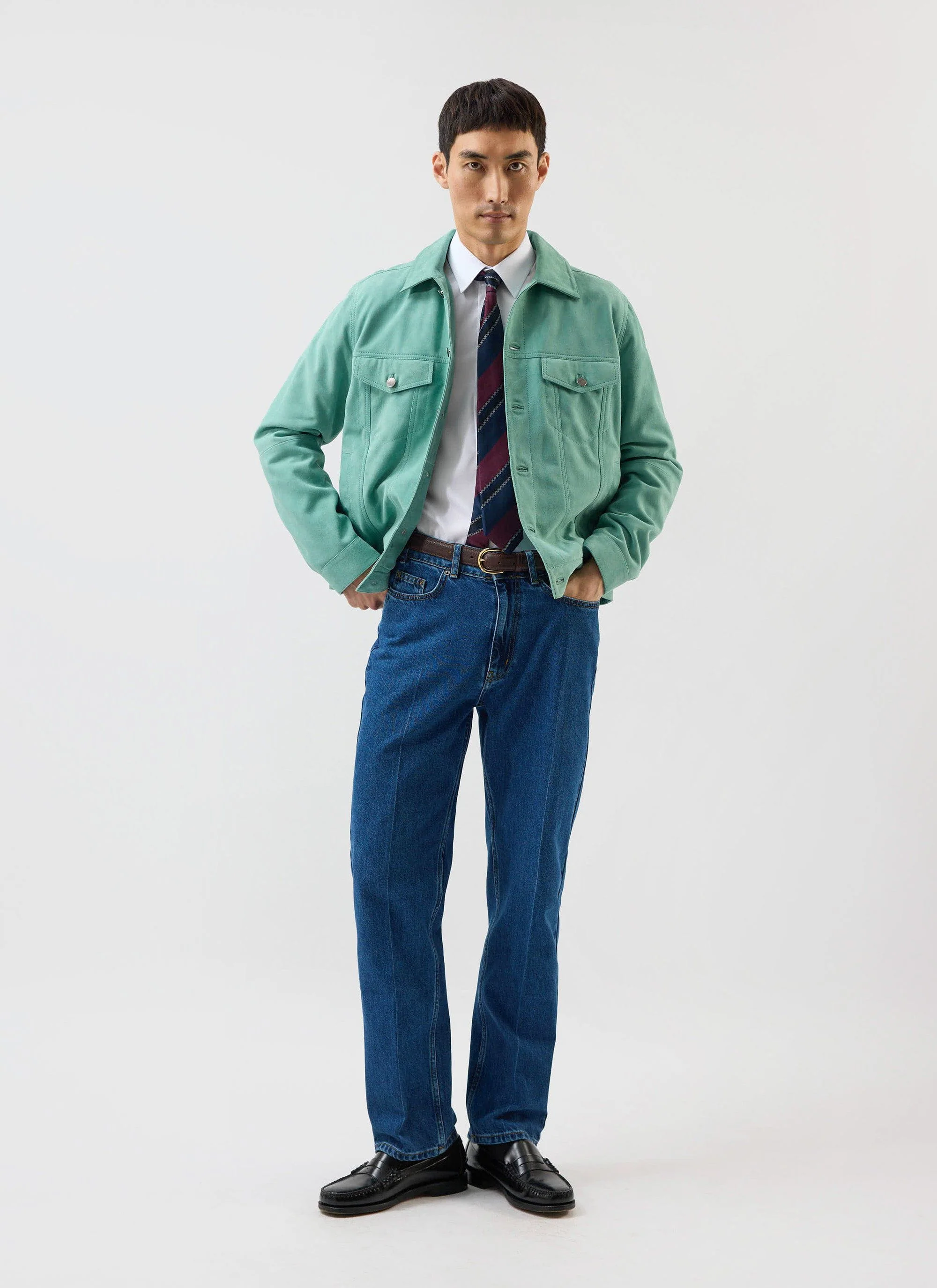 4637-suede-western-jacket-percival-x-warren-mint-green-10.webp Suede Western Jacket | Percival x Warren | Mint Green