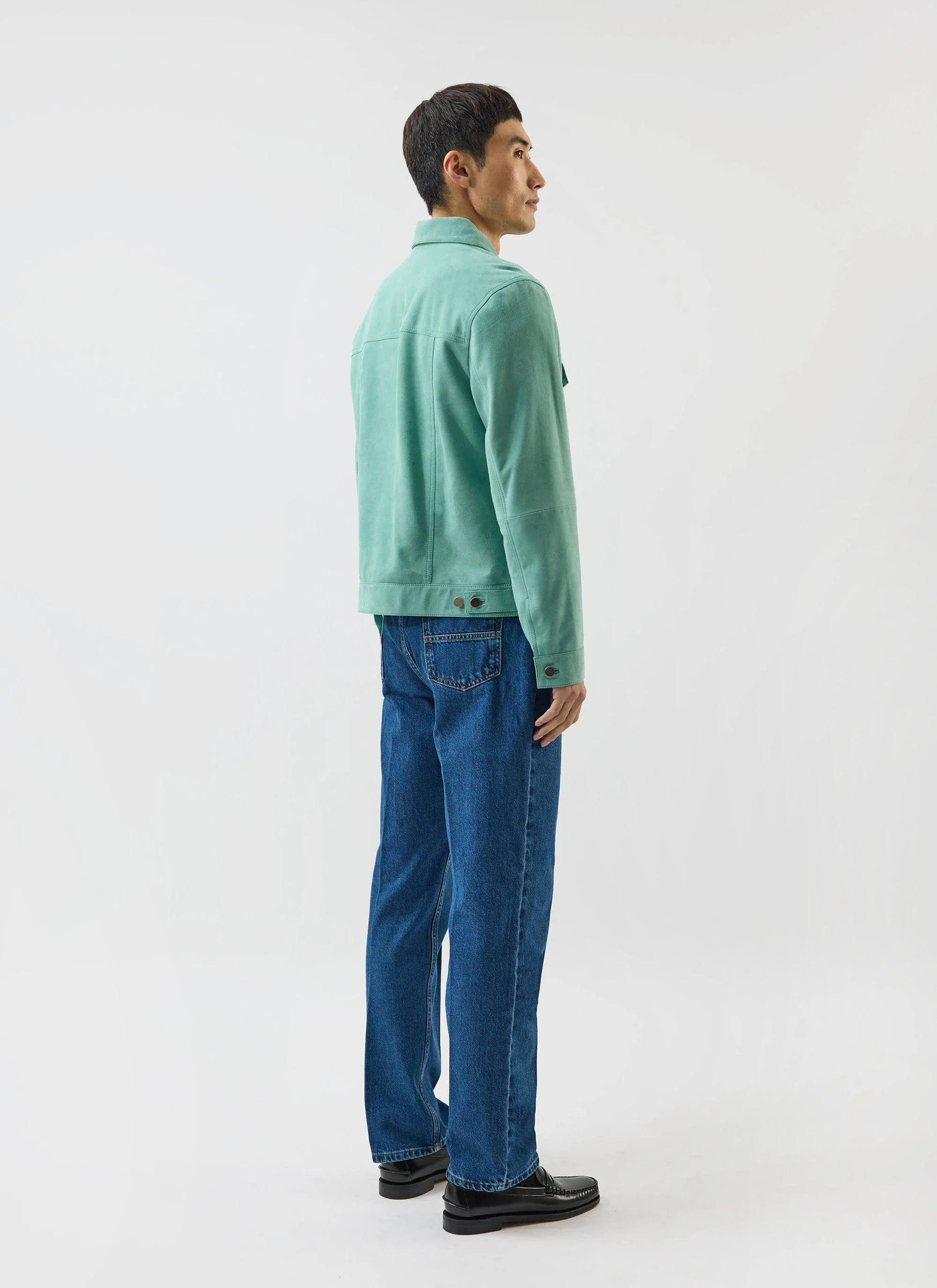 4637-suede-western-jacket-percival-x-warren-mint-green-7.webp Suede Western Jacket | Percival x Warren | Mint Green