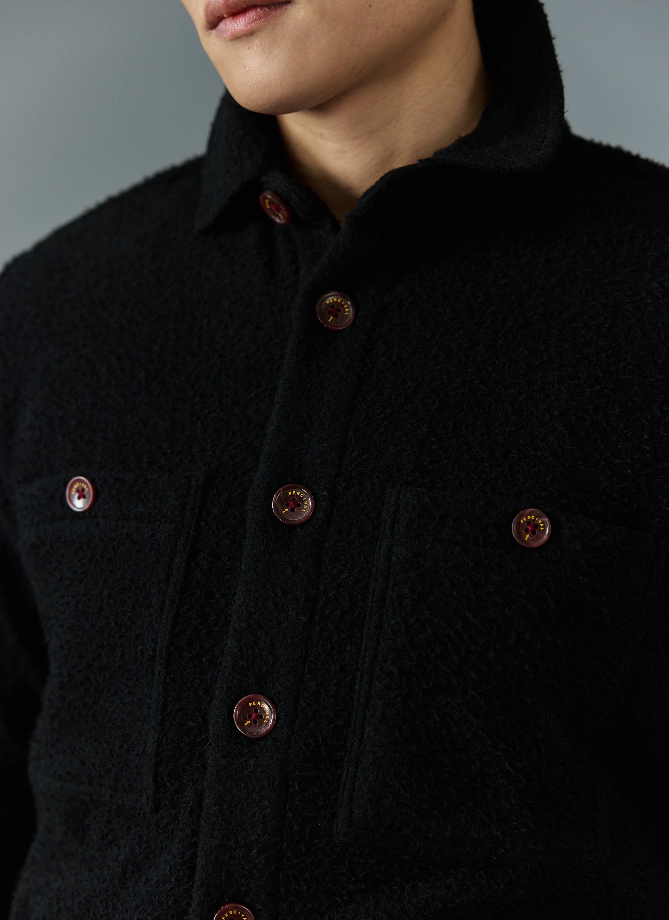 4679-blanket-overshirt-casentino-wool-black-2.jpg Blanket Overshirt | Casentino Wool | Black