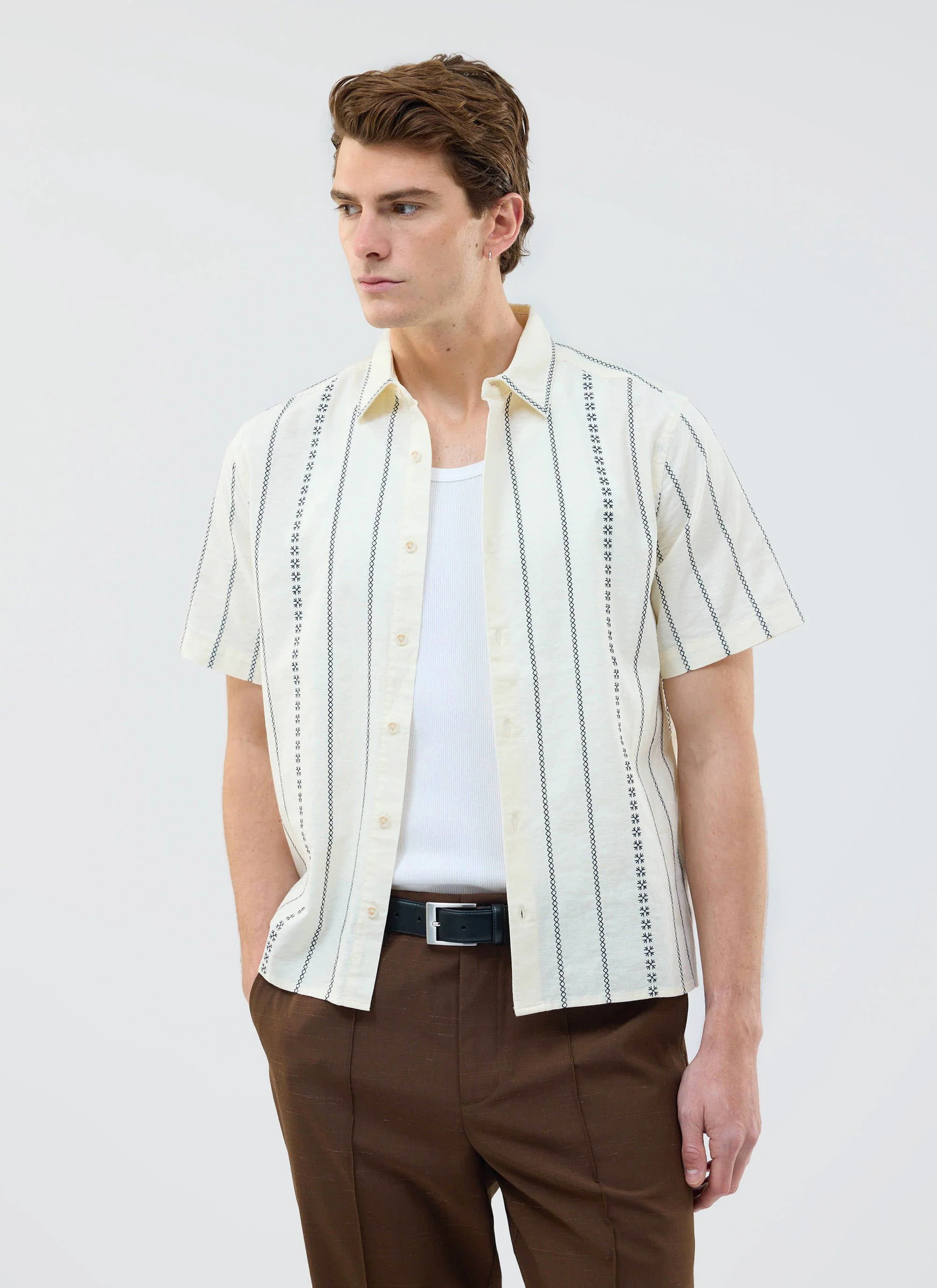 4751-cross-stitch-boxy-clerk-shirt-cream-1.webp Cross Stitch Boxy Clerk Shirt | Cream