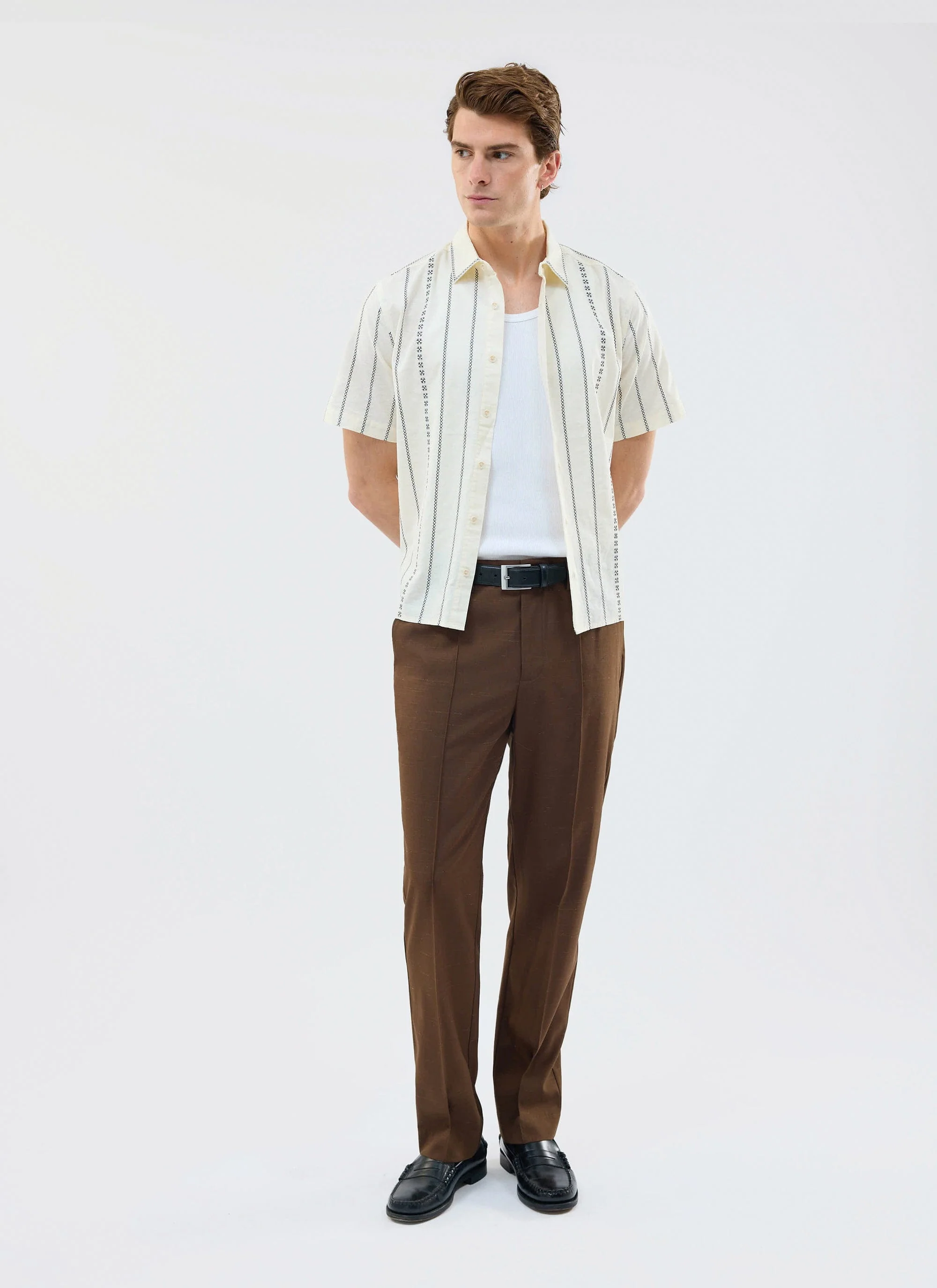 4751-cross-stitch-boxy-clerk-shirt-cream-3.webp Cross Stitch Boxy Clerk Shirt | Cream