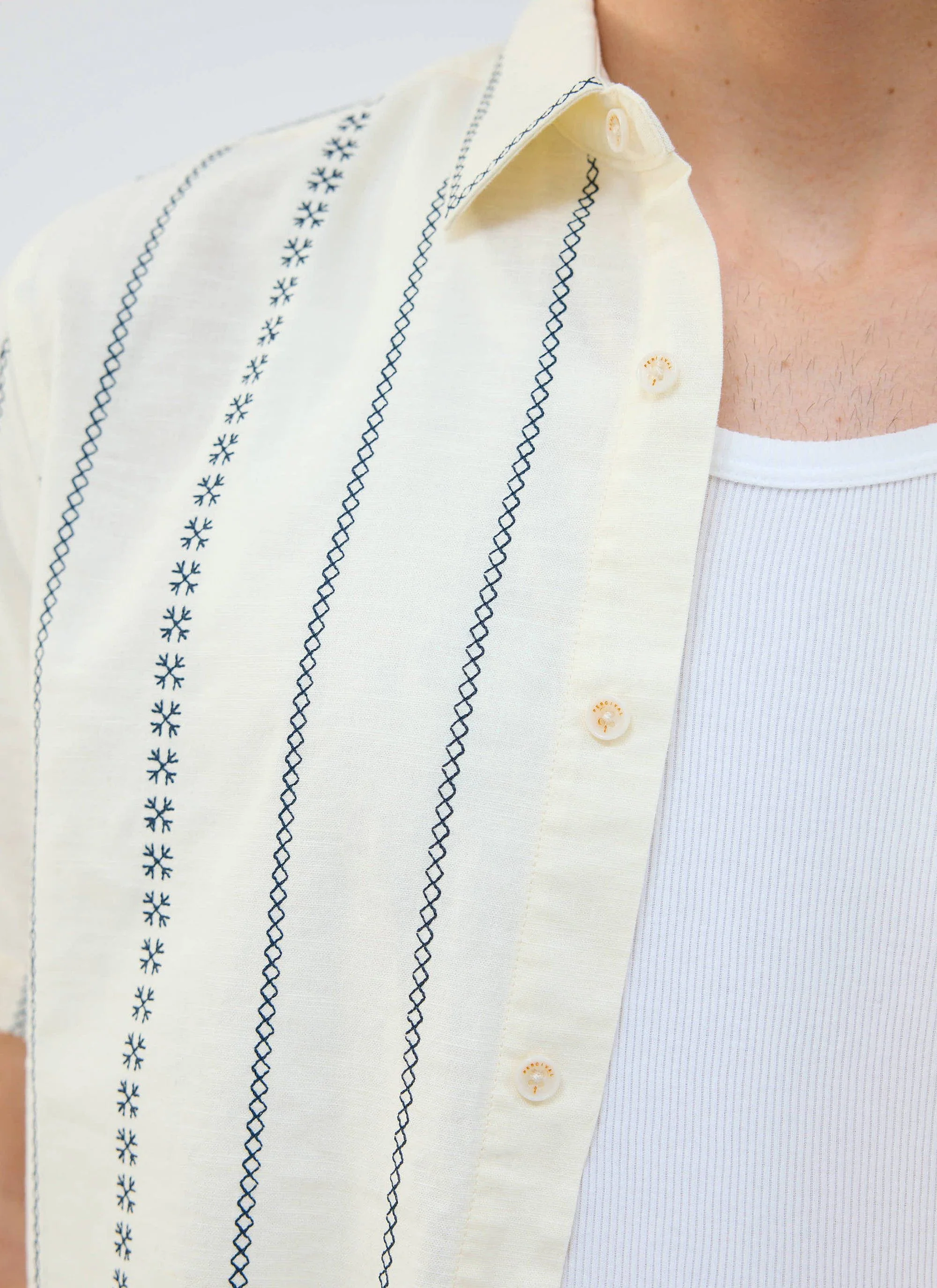 4751-cross-stitch-boxy-clerk-shirt-cream-4.webp Cross Stitch Boxy Clerk Shirt | Cream