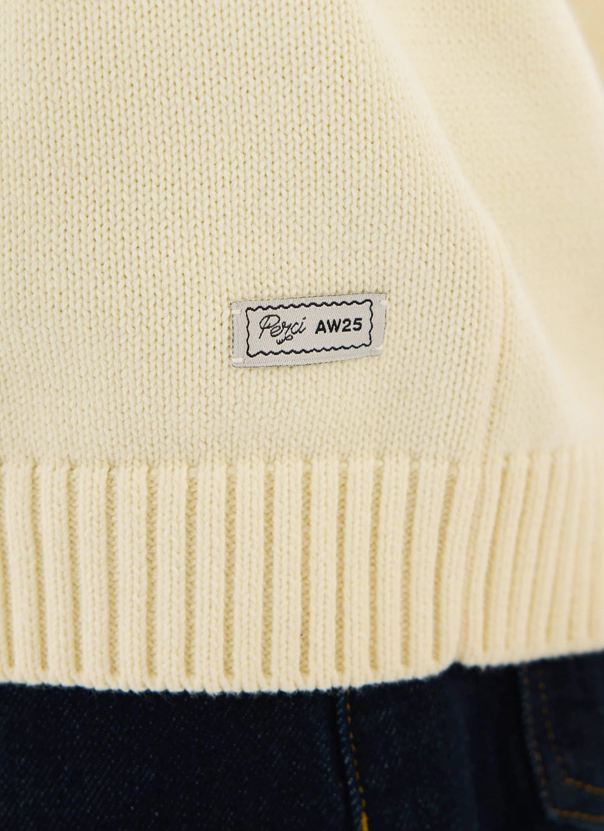 4806-verso-short-sleeve-knitted-shirt-cotton-cream-6.webp Verso Short Sleeve Knitted Shirt | Cotton | Cream