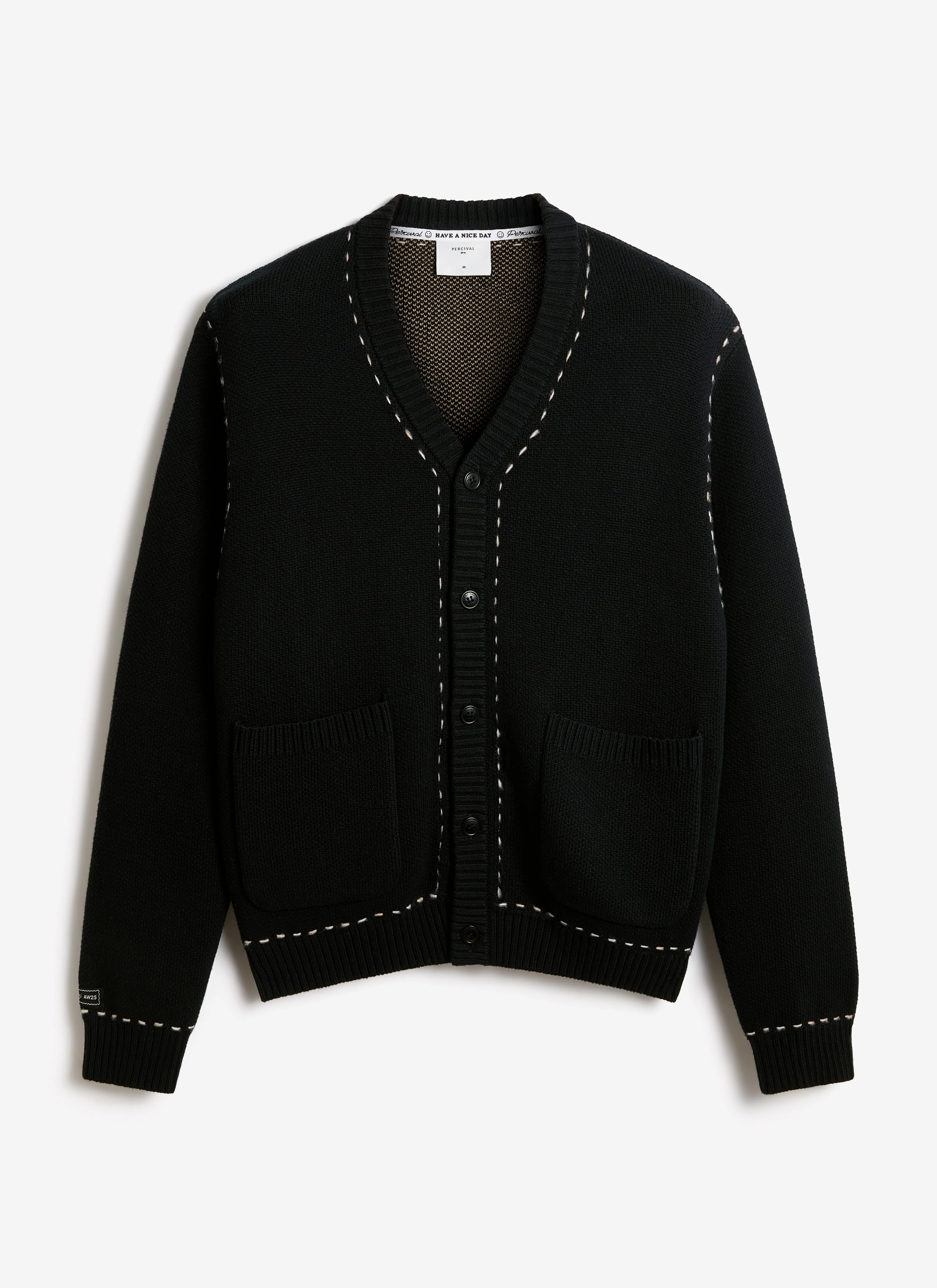 4834-module-boxy-cardigan-cotton-black-8.webp Module Boxy Cardigan | Cotton | Black