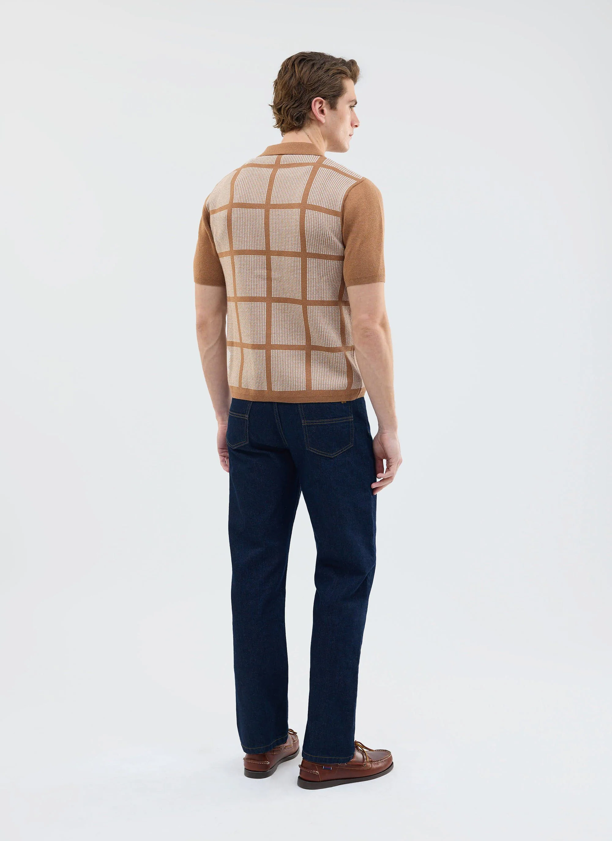 4841-costa-knitted-shirt-cotton-tobacco-6.webp Costa Knitted Shirt | Cotton | Tobacco