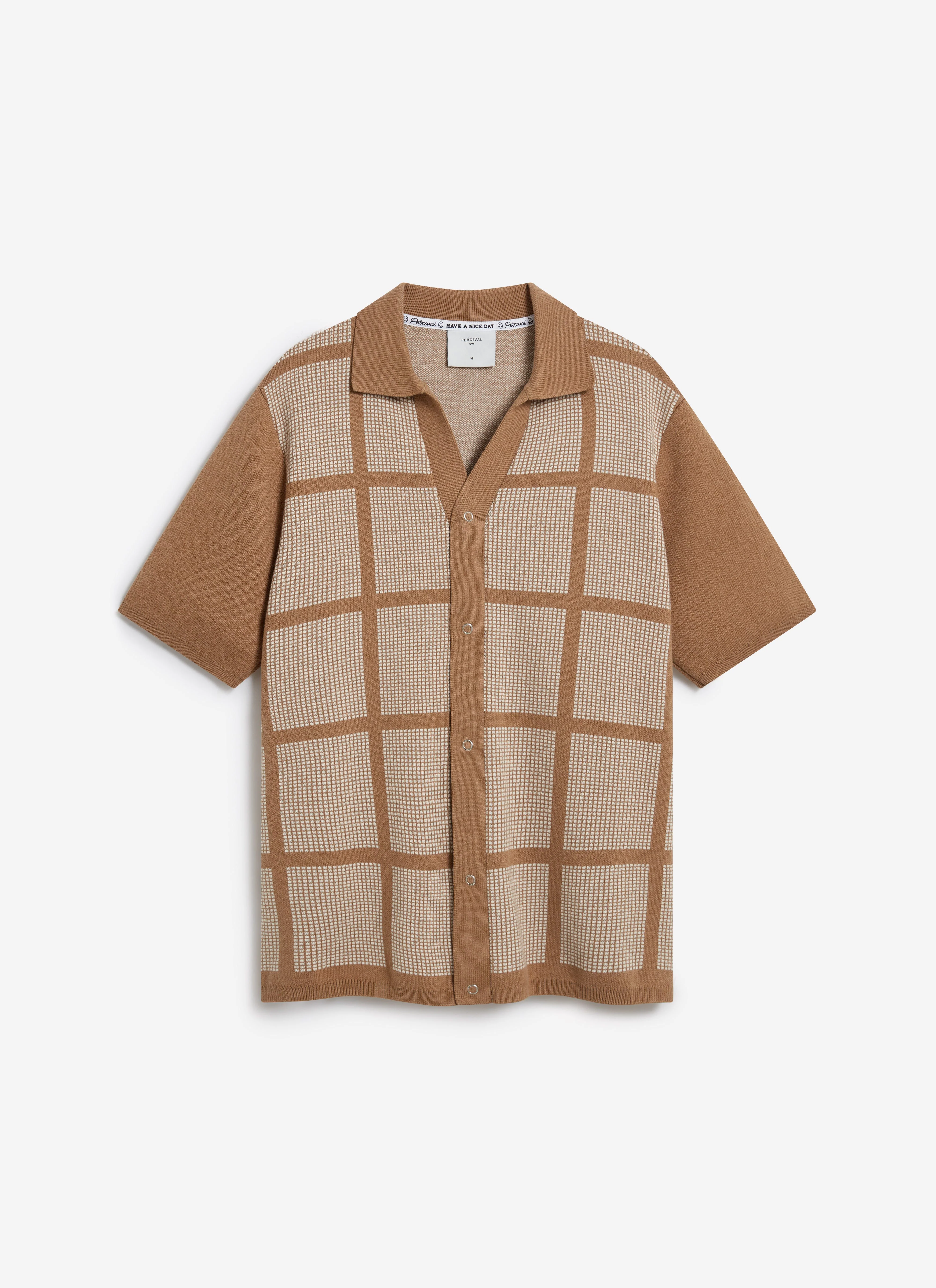 4841-costa-knitted-shirt-cotton-tobacco-9.webp Costa Knitted Shirt | Cotton | Tobacco