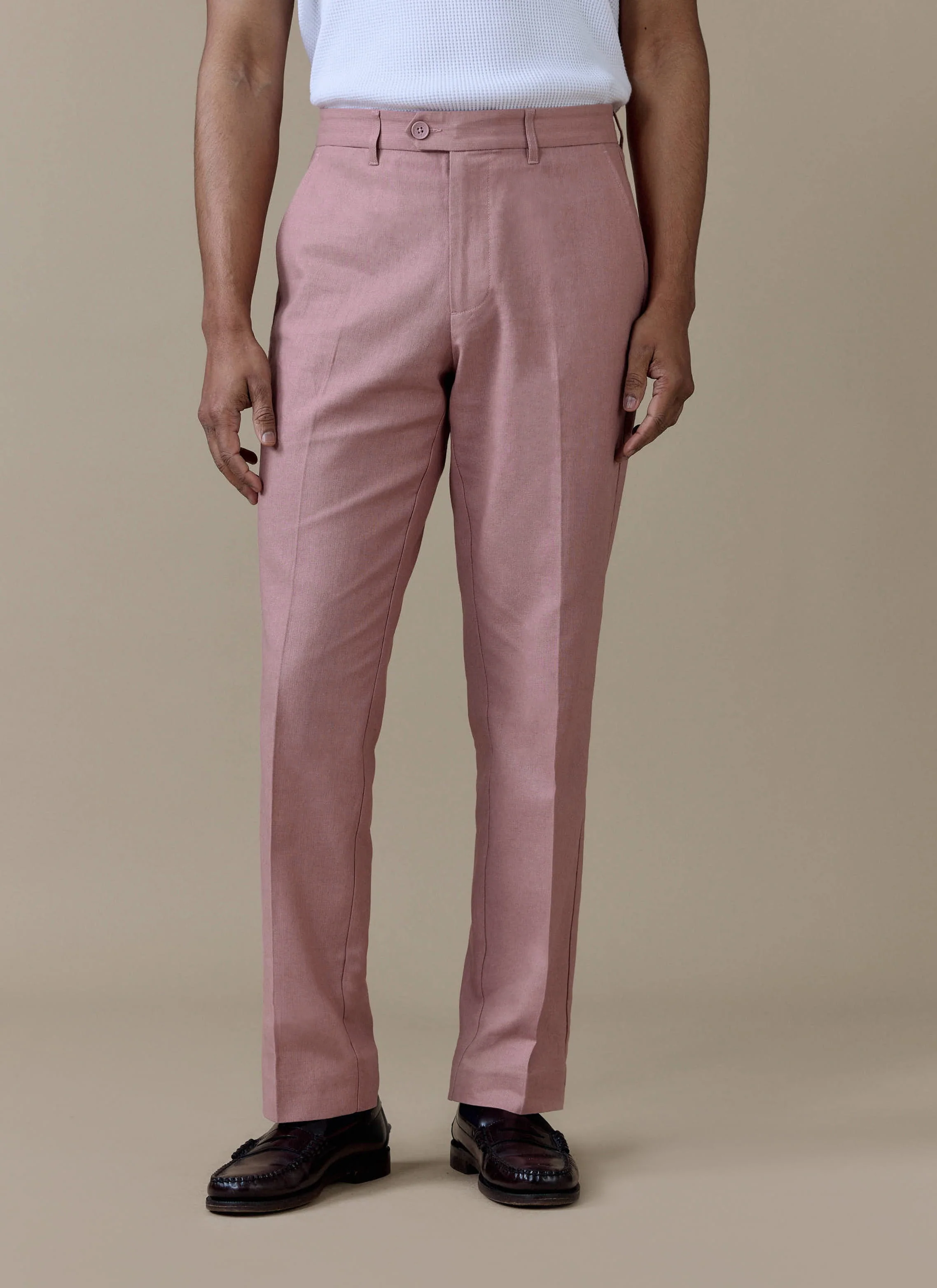 485-tailored-trousers-linen-dusty-pink-1.webp Tailored Trousers | Linen | Dusty Pink