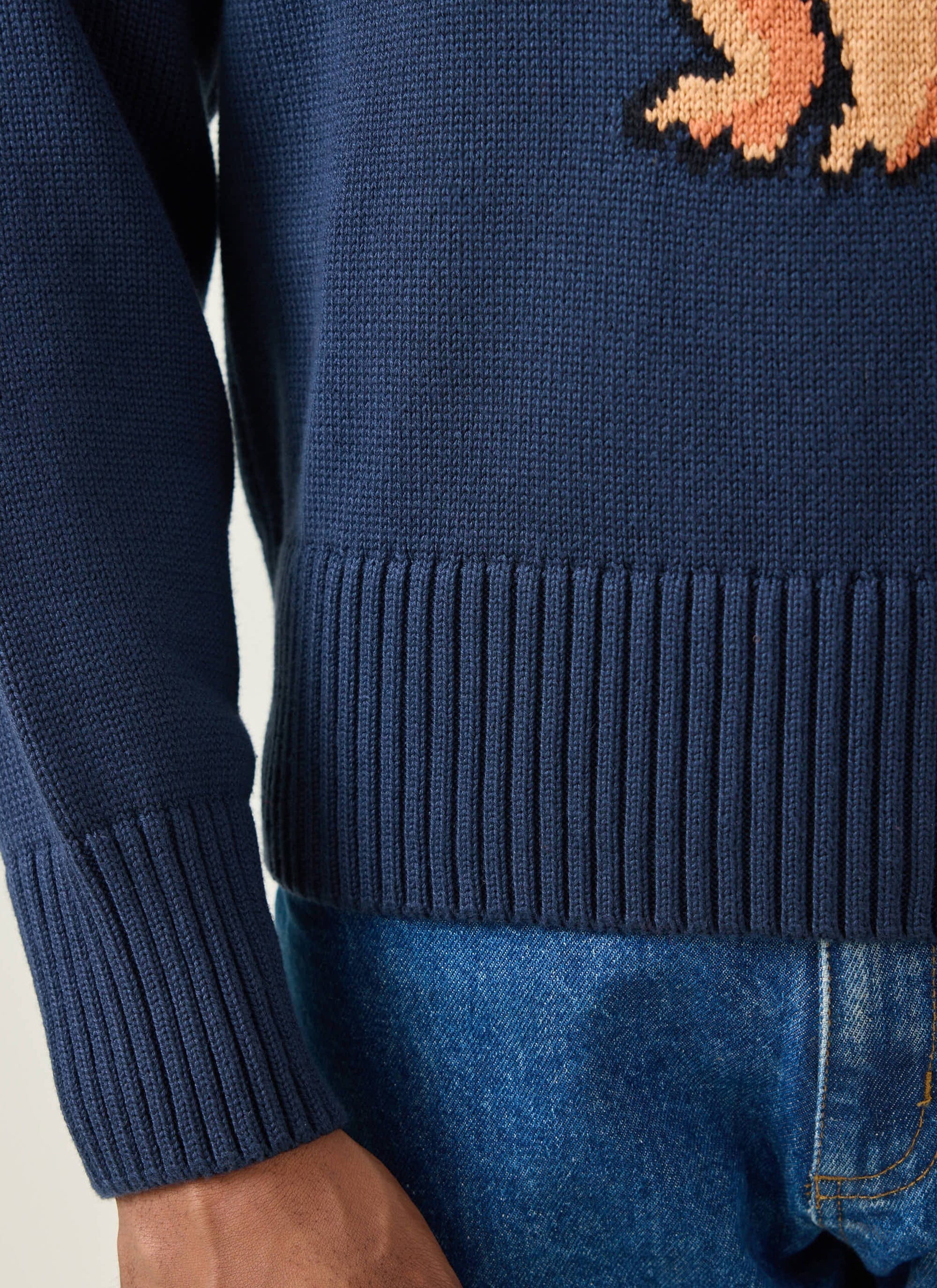 4892-jacquard-bear-crew-neck-champion-x-percival-navy-3.jpg Jacquard Bear Crew Neck | Champion x Percival | Navy