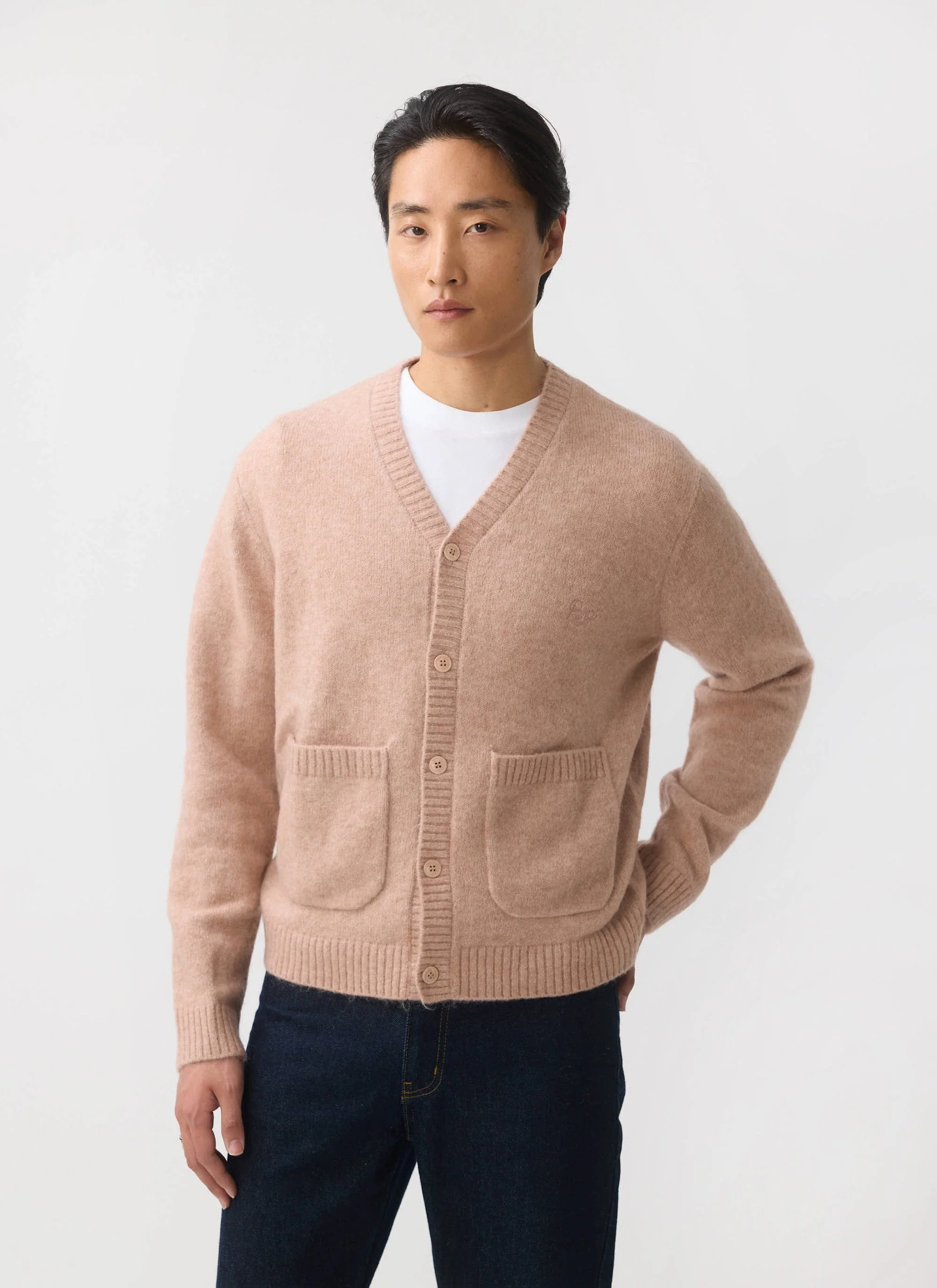4901-white-glove-cardigan-mohair-pink-1.webp White Glove Cardigan | Mohair | Pink