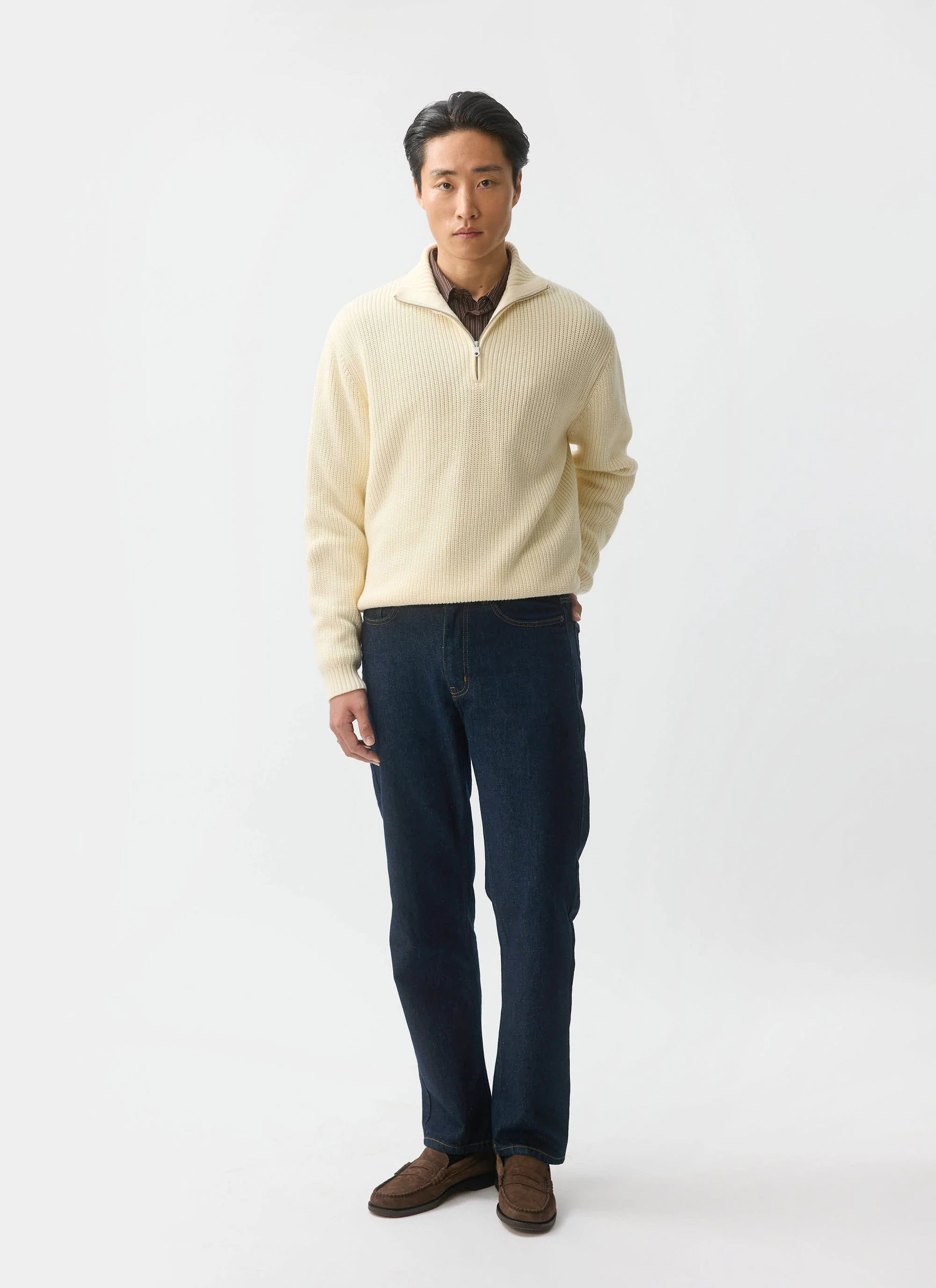 4908-meyer-boxy-quarter-zip-cotton-cream-2.webp Meyer Boxy Quarter Zip | Cotton | Cream